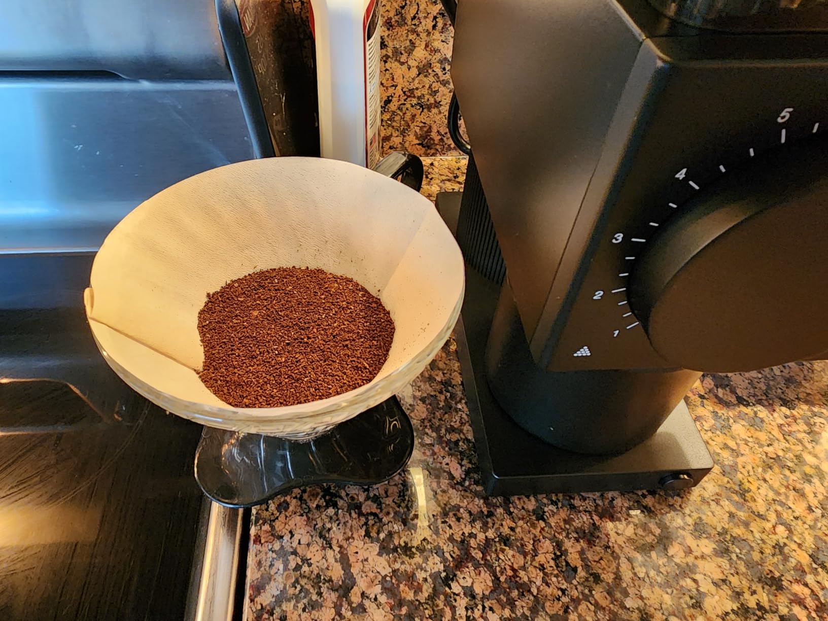 Fellow Ode Gen 2 64mm Flat Burr Coffee Grinder Electric, Single Dose | Quiet, Anti-Static Coffee Bean Grinder, 31 Grind Settings, Stainless Steel, for Pour Over & French Press, Home Use customer photo 2