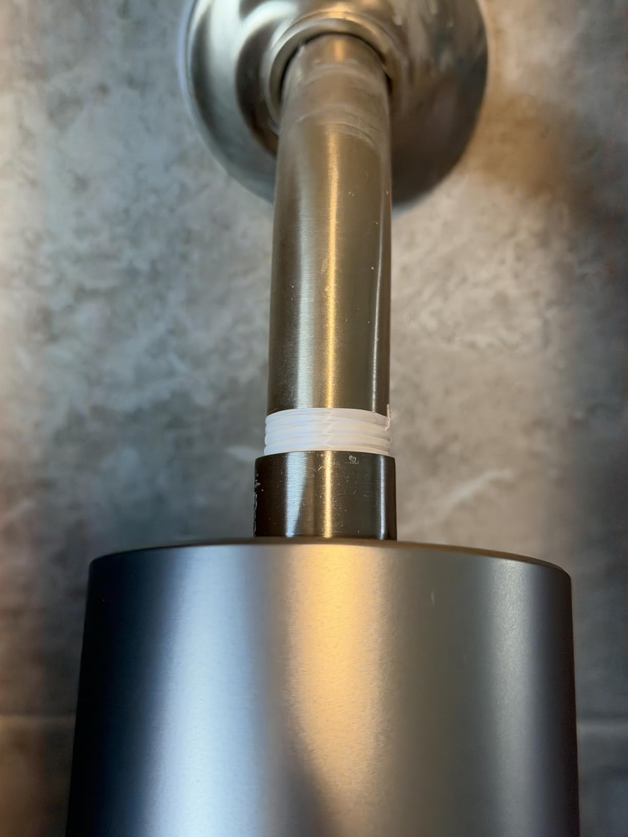 Jolie Filtered Showerhead, High Pressure Shower Filter, Brushed Steel | Clinically Tested to Reduce Hair Shedding, Protect Colored Hair, Soothe Dry Skin and Dandruff; Skincare Accessory customer photo 1