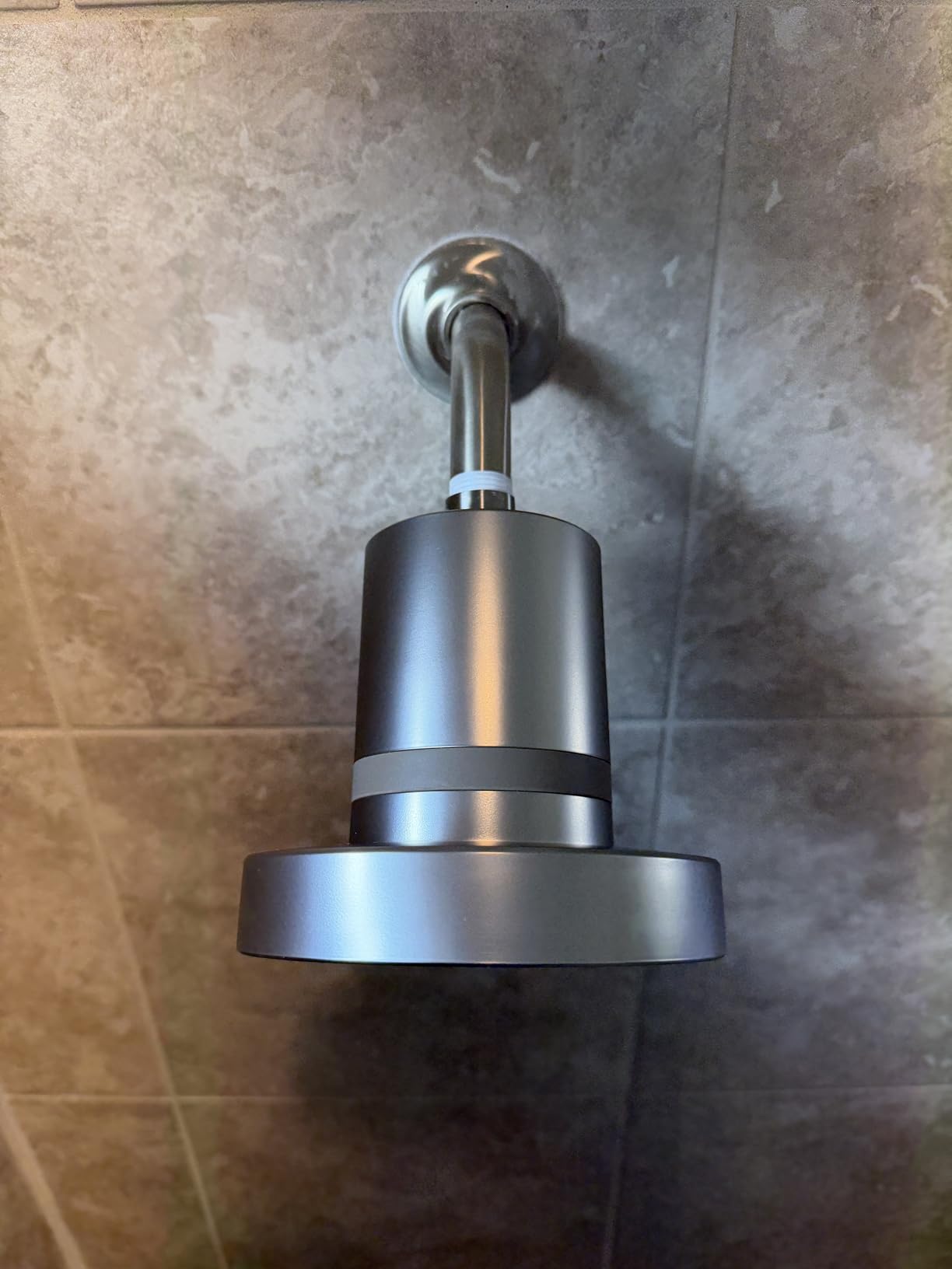 Jolie Filtered Showerhead, High Pressure Shower Filter, Brushed Steel | Clinically Tested to Reduce Hair Shedding, Protect Colored Hair, Soothe Dry Skin and Dandruff; Skincare Accessory customer photo 2
