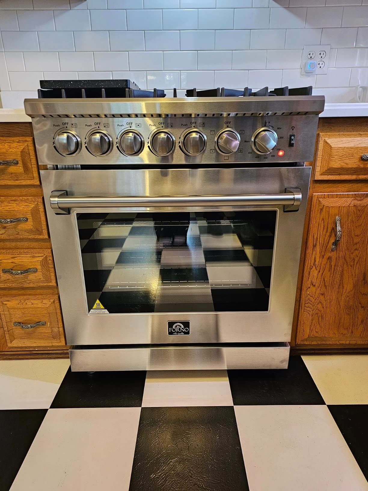 FORNO Lazio Dual Fuel 30