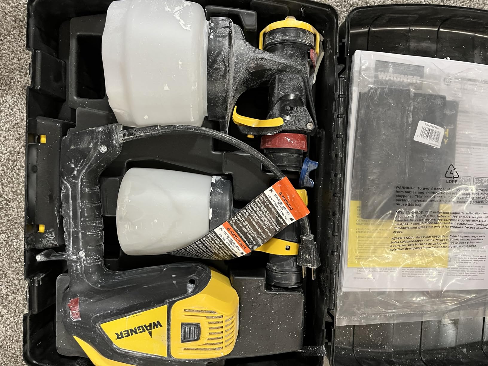 Wagner Spraytech FLEXiO 595 Handheld HVLP Paint and Stain Sprayer customer photo 2