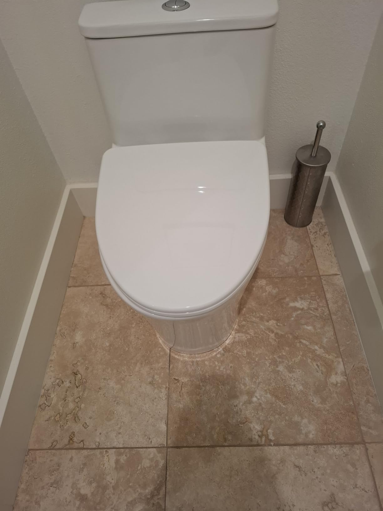 HOROW HR-ST076W One Piece Toilet, Single Flush, Compact Skirted Design | Powerful MAP 800g Flush, Single Flush 1.28 GPF, Compact Skirted Elongated Toilet, Easy Clean, Soft Close Seat, 12