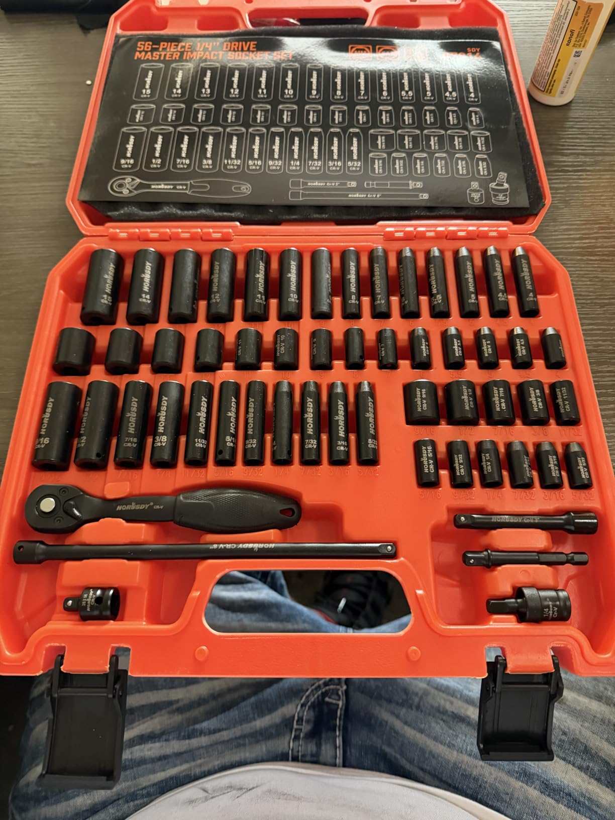HORUSDY 50-Piece 3/8