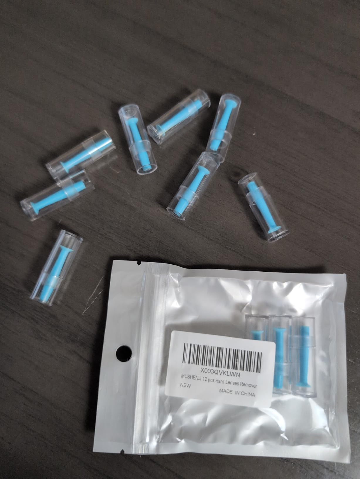 12 Pieces Hard Contact Lens Remover Tool for RGP & Scleral Lenses | Suction cup plunger for scleral, RGP and hard lenses. Not for soft lenses customer photo 2
