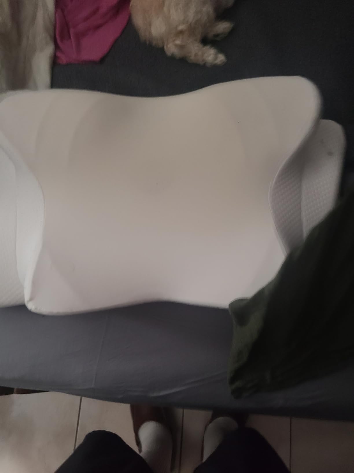 Ultra Pain Relief Cooling Pillow for Neck Support, Adjustable Cervical Pillow Cozy Sleeping, Odorless Ergonomic Contour Memory Foam Pillows, Orthopedic Bed Pillow for Side Back Stomach Sleeper customer photo 2
