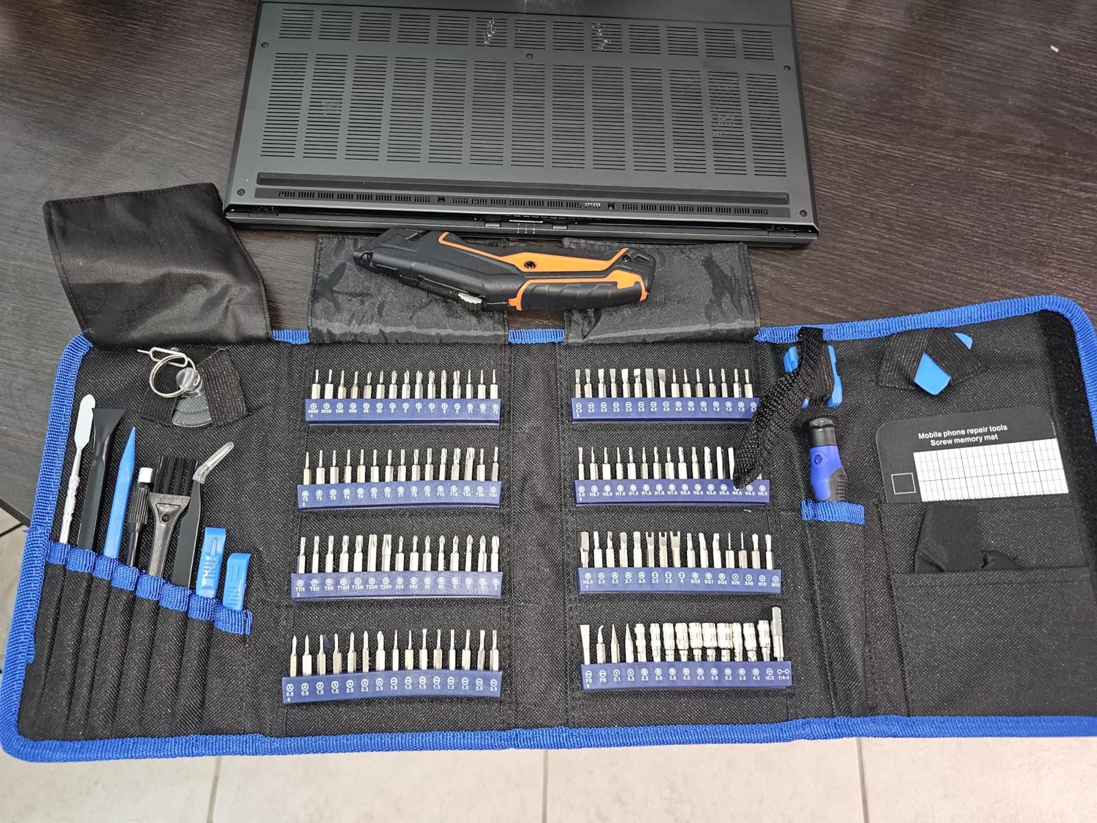 STREBITO Precision Screwdriver Set 142-Piece Electronic Repair Tool Kit | 120 Bits Magnetic Repair Tool Kit for iPhone, MacBook, Computer, Laptop, PC, Tablet, PS4, Xbox, Nintendo, Game Console customer photo 1
