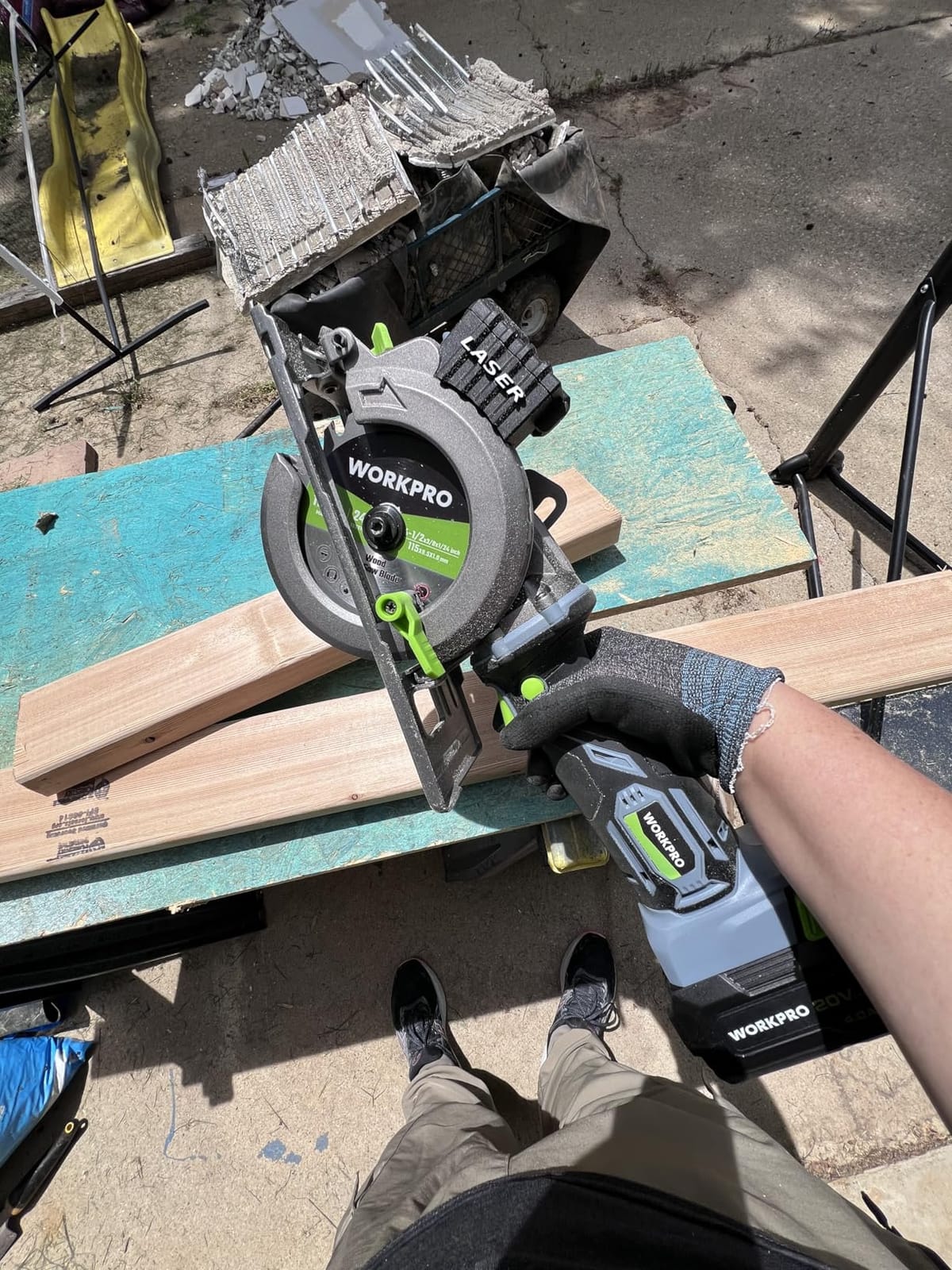WORKPRO 20V 4-1/2