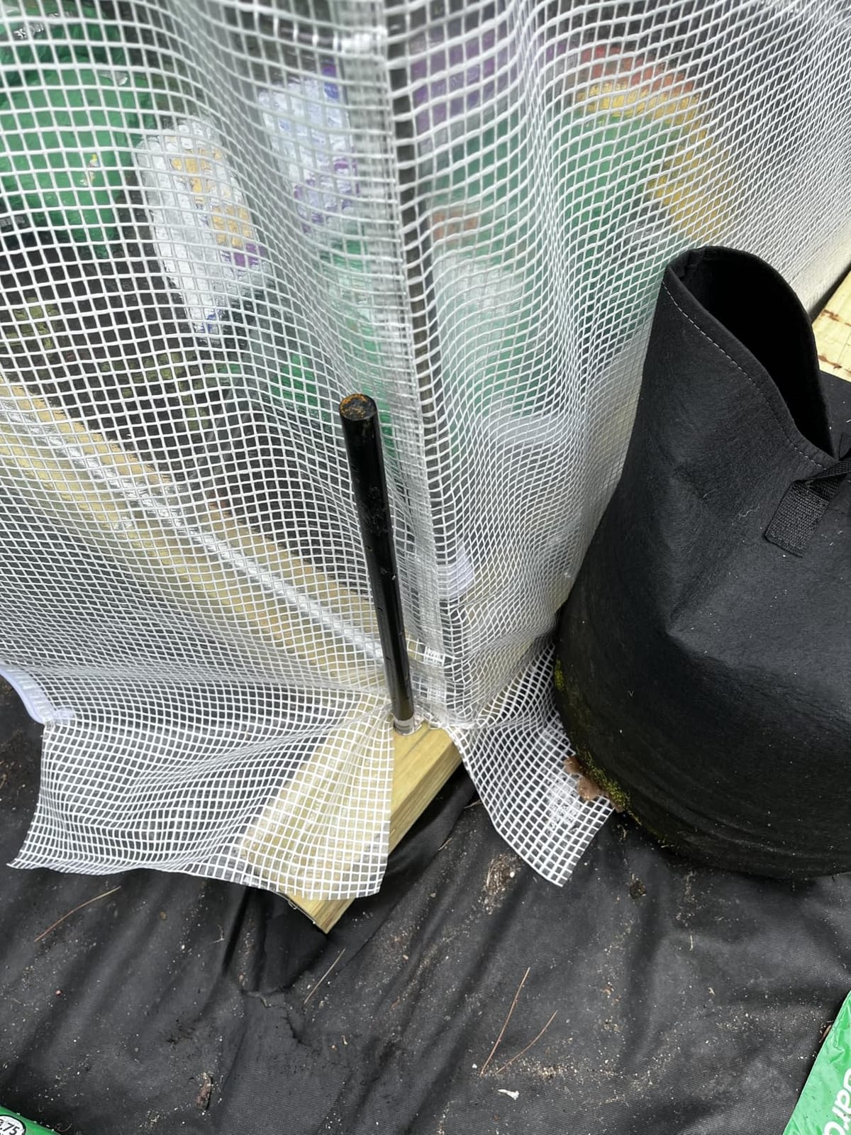 KING BIRD Premium 15x7x7 FT Greenhouse for Outdoors, Large Heavy Duty | Galvanized Steel Frame, Mesh Door Screen Window Hoop Plant Winter Walk-in Hot House Tunnel plus Brass Irrigation Kit, White customer photo 1
