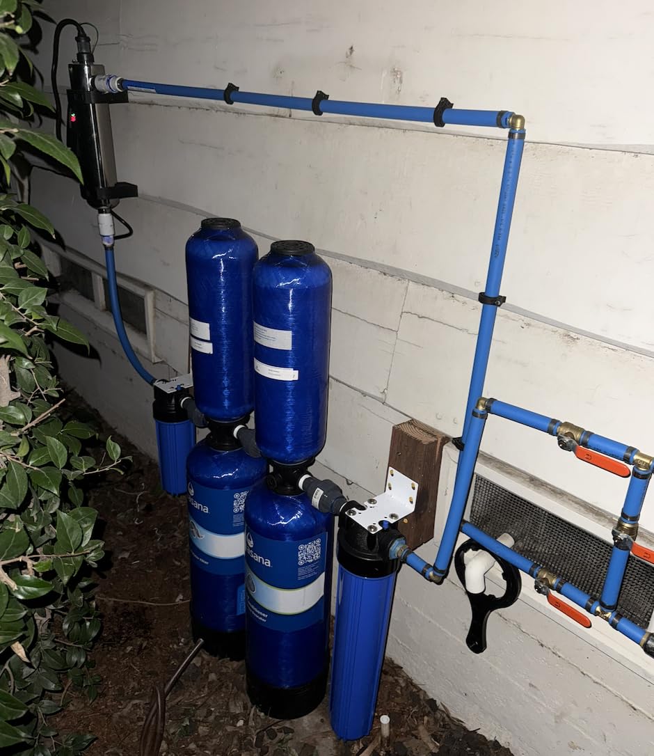 Aquasana Whole House Well Water Filter | 500K-Gallon | UV | WH-Well-CT-UVS customer photo 2