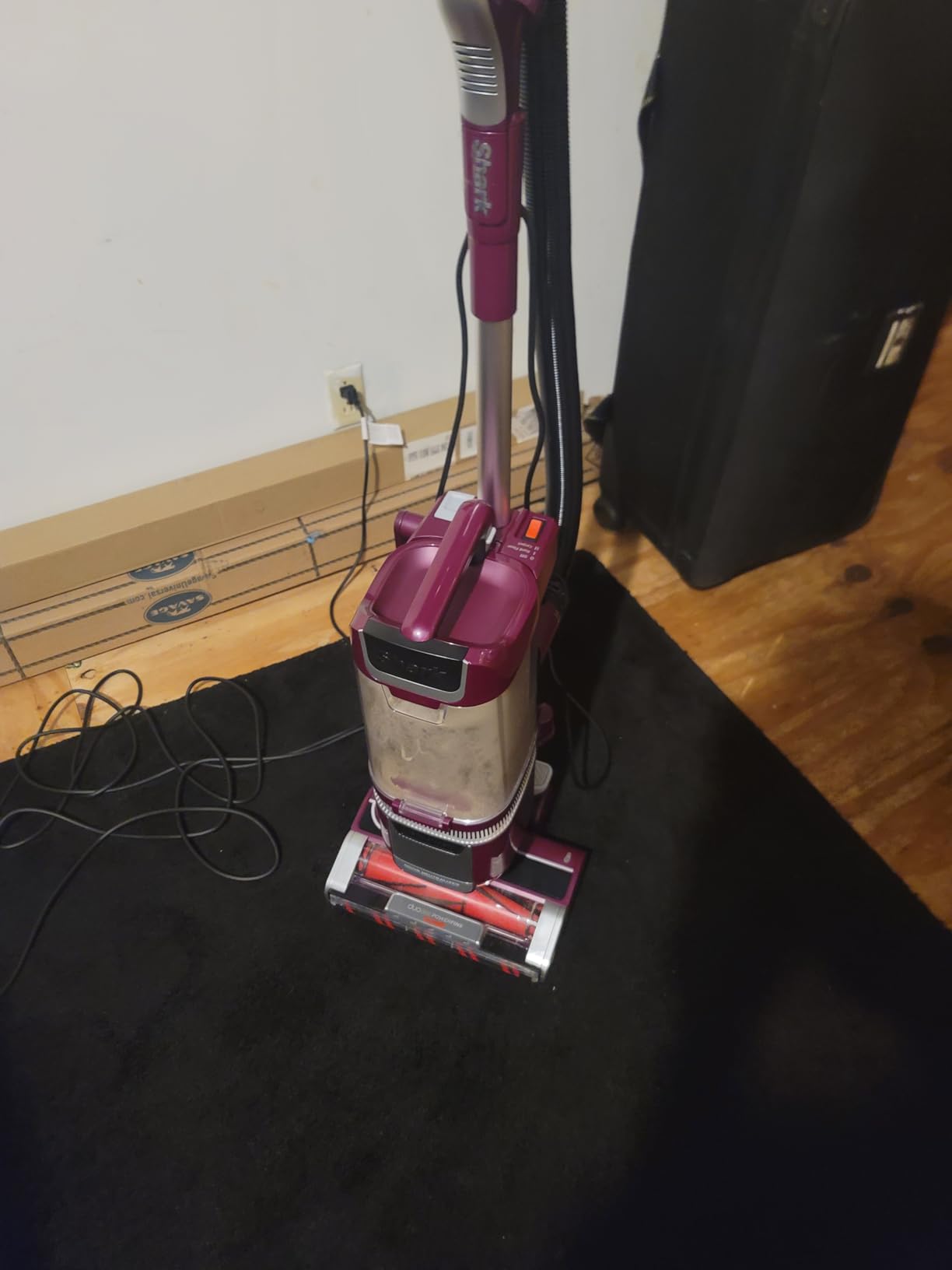 Shark Rotator Lift-Away Vacuum with DuoClean PowerFins, Wine Purple, LA702 | DuoClean PowerFins HairPro, Odor Neutralizer, Lift-Away Pod, HEPA Seal, LED Headlights, Crevice and Upholstery Tools, Pet customer photo 2