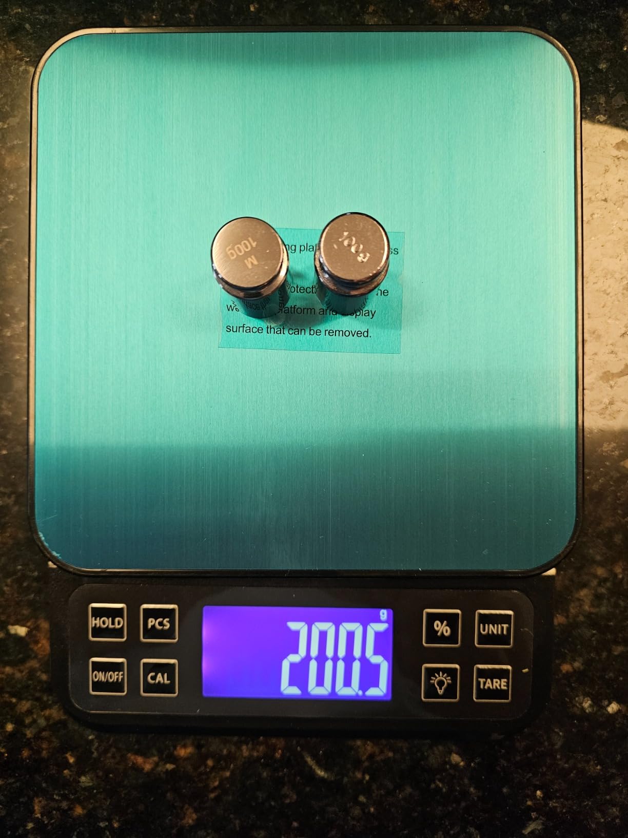 BOMATA Large Kitchen Scale 0.1g/0.001oz High Precision, 11lb Bakery Scale with % Percentage Function, USB Rechargeable, Stainless Steel Pan customer photo 1