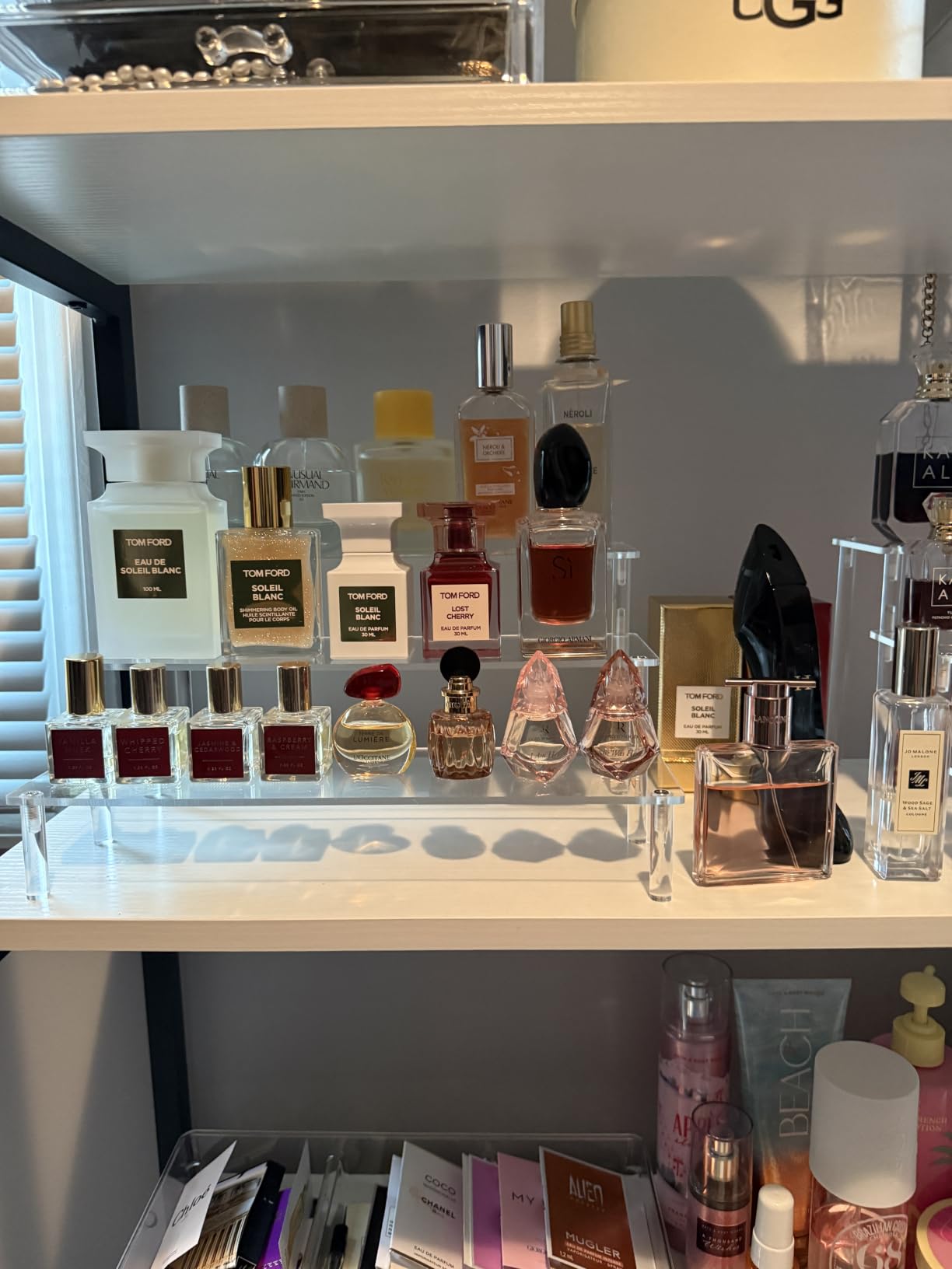 Acrylic Display Risers, 3 Tier Perfume Organizer, Clear Cupcake Stand customer photo 2