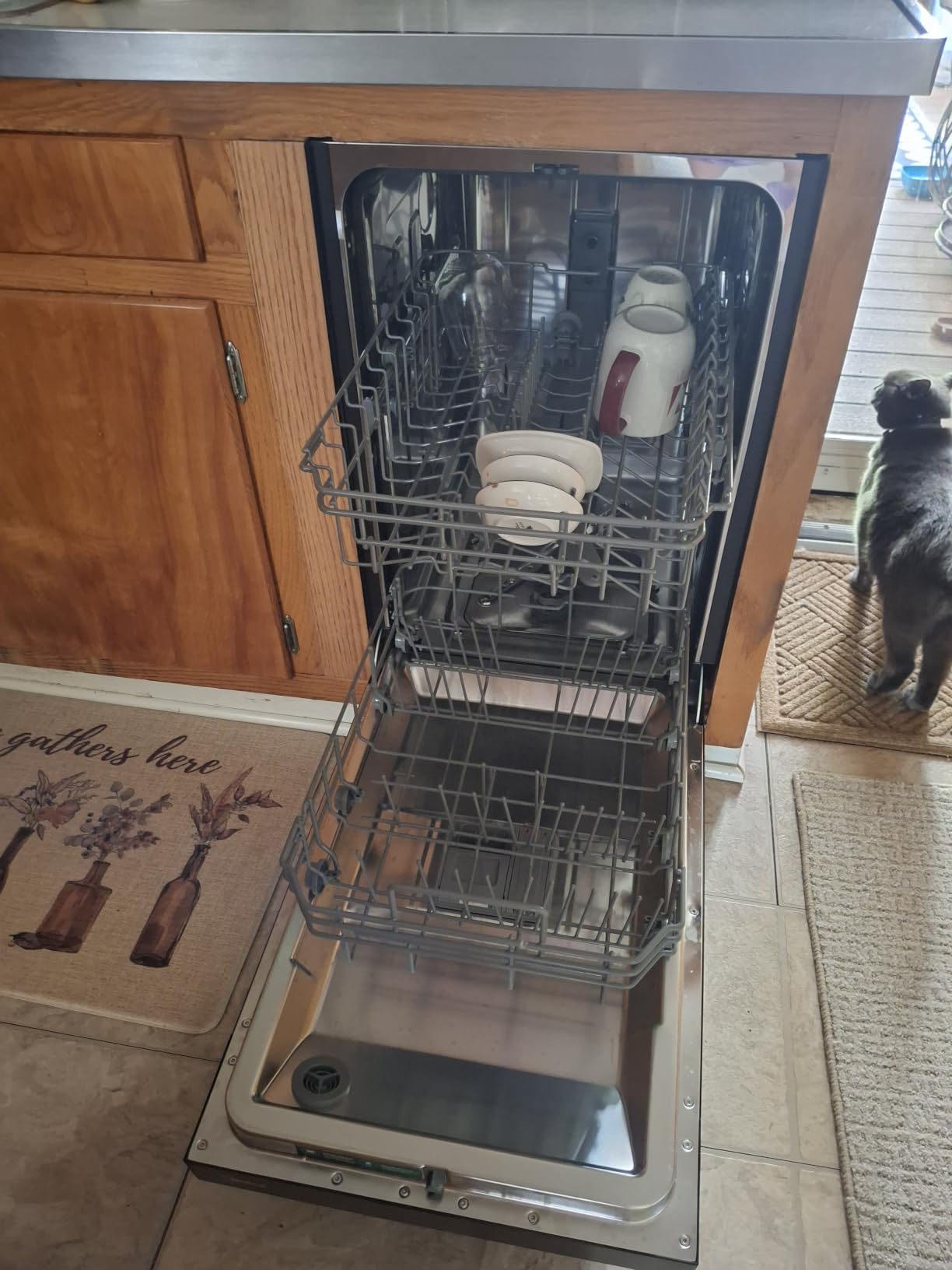Midea 18 Inch Built-in Dishwasher, 8 Place Settings, Stainless Steel Tub | 6 Washing Cycles, Energy Star Certified with Heated Dry & High-Temp Wash, Slim Quiet for Apartments, Small Kitchens, and RVs customer photo 2