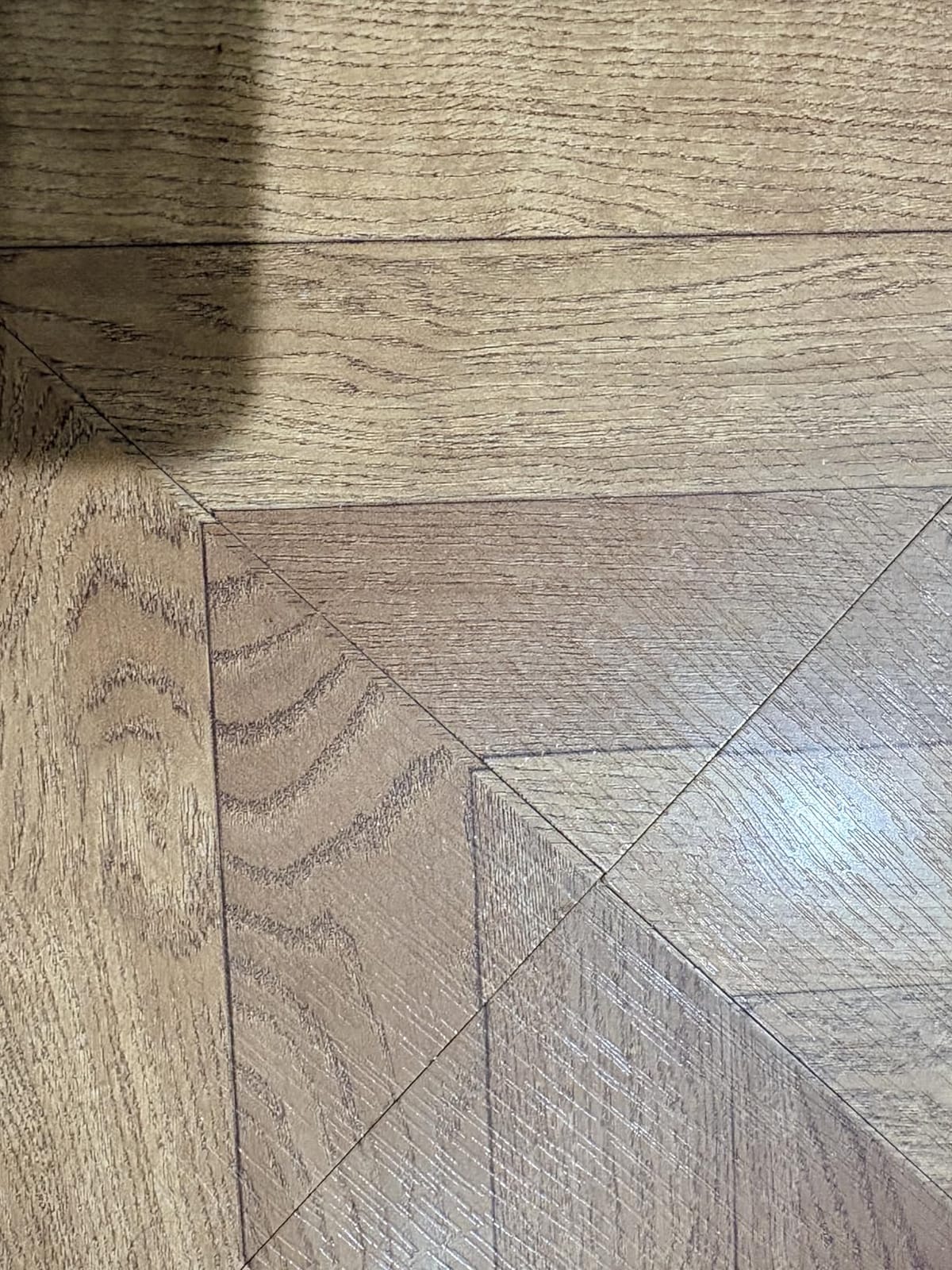Art3d 30-Pack Peel and Stick Vinyl Floor Planks, 12 x 12 in, Taupe Ash | Premium Vinyl, Self-Adhesive, Waterproof, Wood Grain, Fade-Resistant, Scratch-Proof, Ideal for Kitchen, Dining Room, Bedrooms customer photo 1