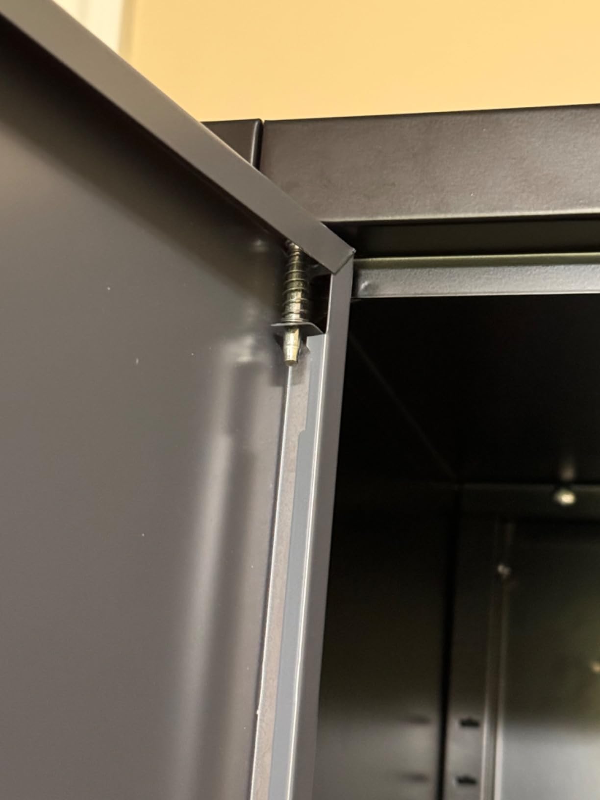 SISESOL Wide & Deep Metal Storage Cabinet with 2 Doors and 5 Adjustable Shelves, 72x36x18 Garage Storage Cabinet, Tall Black Locking Metal Cabinets with Lock, Steel Locked Cabinets for Home, Office, Garage customer photo 1