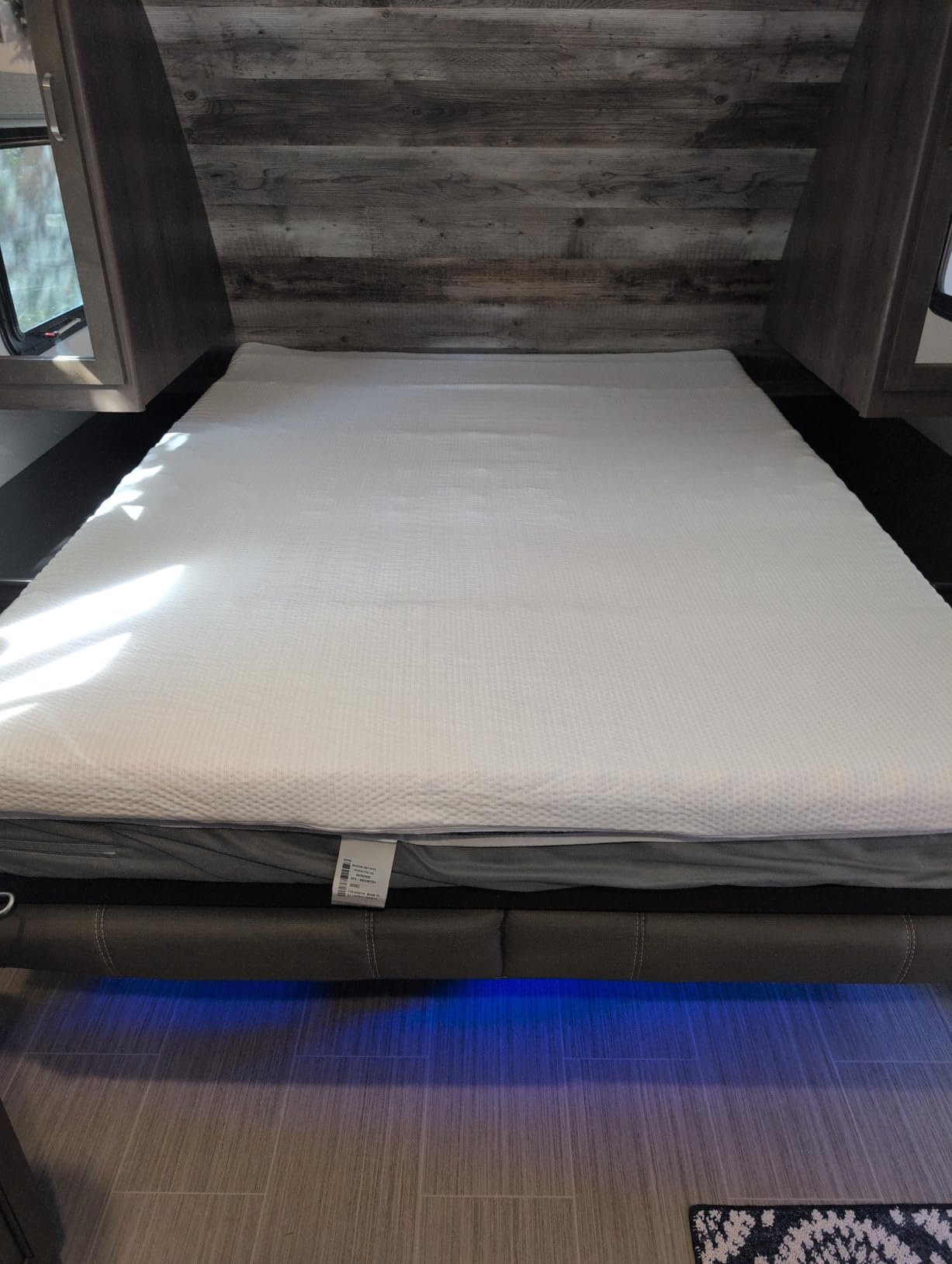 MUXHOMO 3 Inch 7-Zone Queen Mattress Topper, Egg Crate Memory Foam Mattress Topper Queen Size for Back Pain, Lavender Gel Infused Bed Pad, CertiPUR-US and Oeko-TEX Certification (60