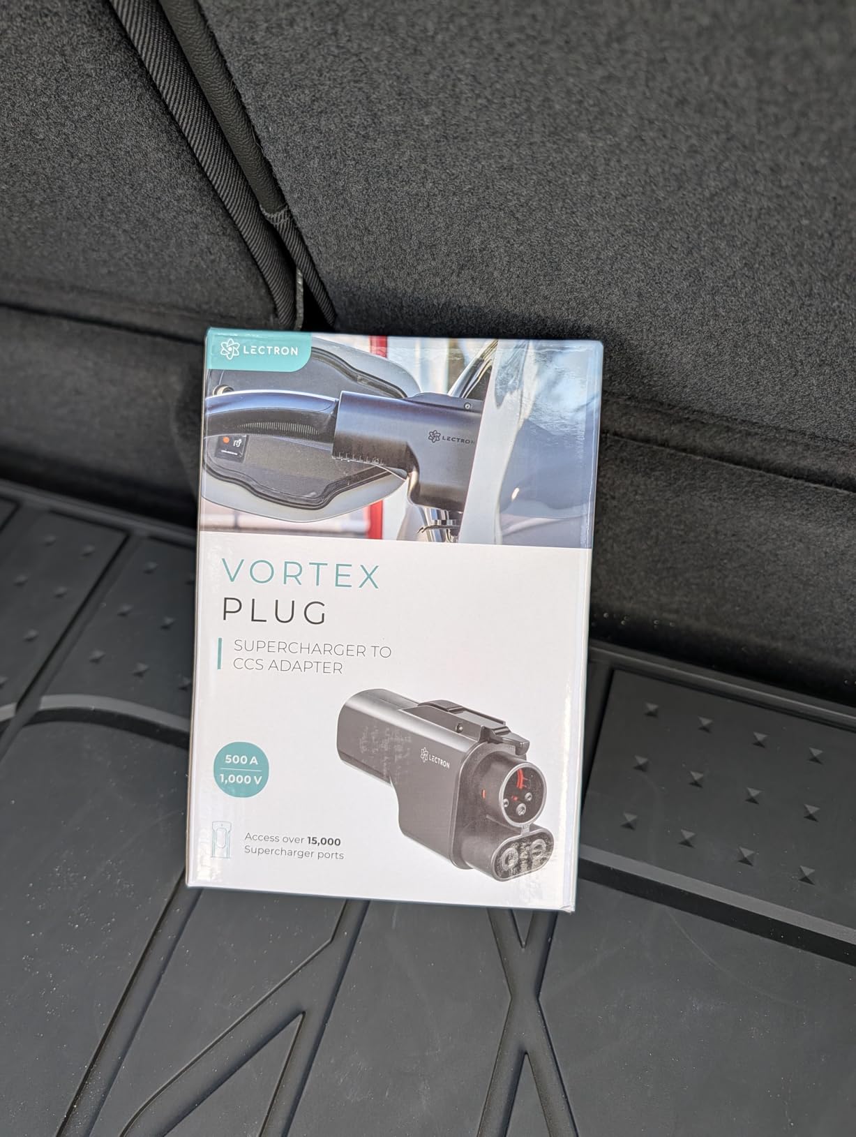 Lectron NACS to CCS Electric Vehicle Adapter - 500 Amps / 1,000V - Compatible with Tesla Superchargers - Fast Charge CCS1 EVs with Vortex Plug customer photo 2