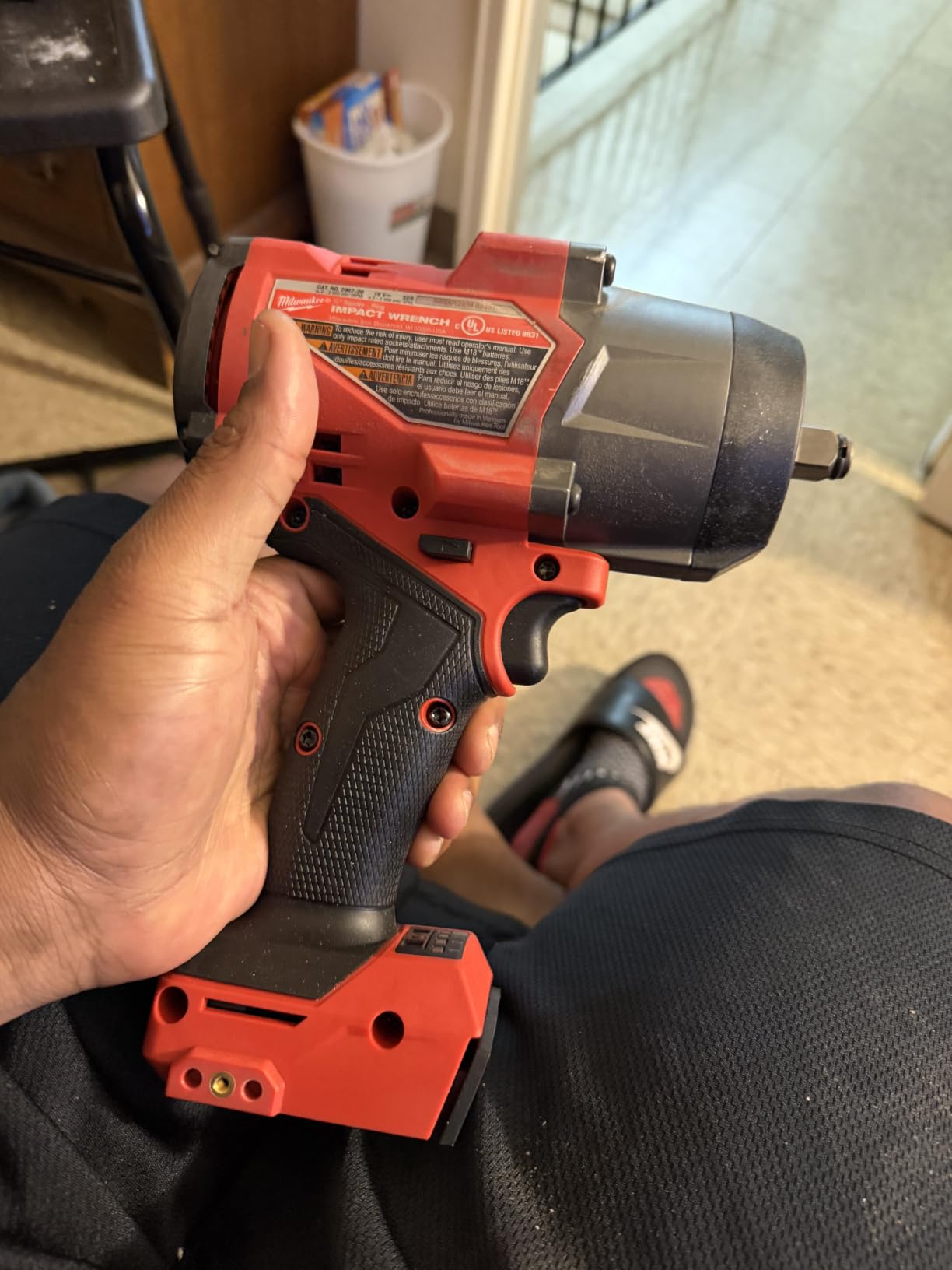 Milwaukee Electric - M18 Fuel 1/2 HIGH Torque Impact Wrench W/FRICTI customer photo 2