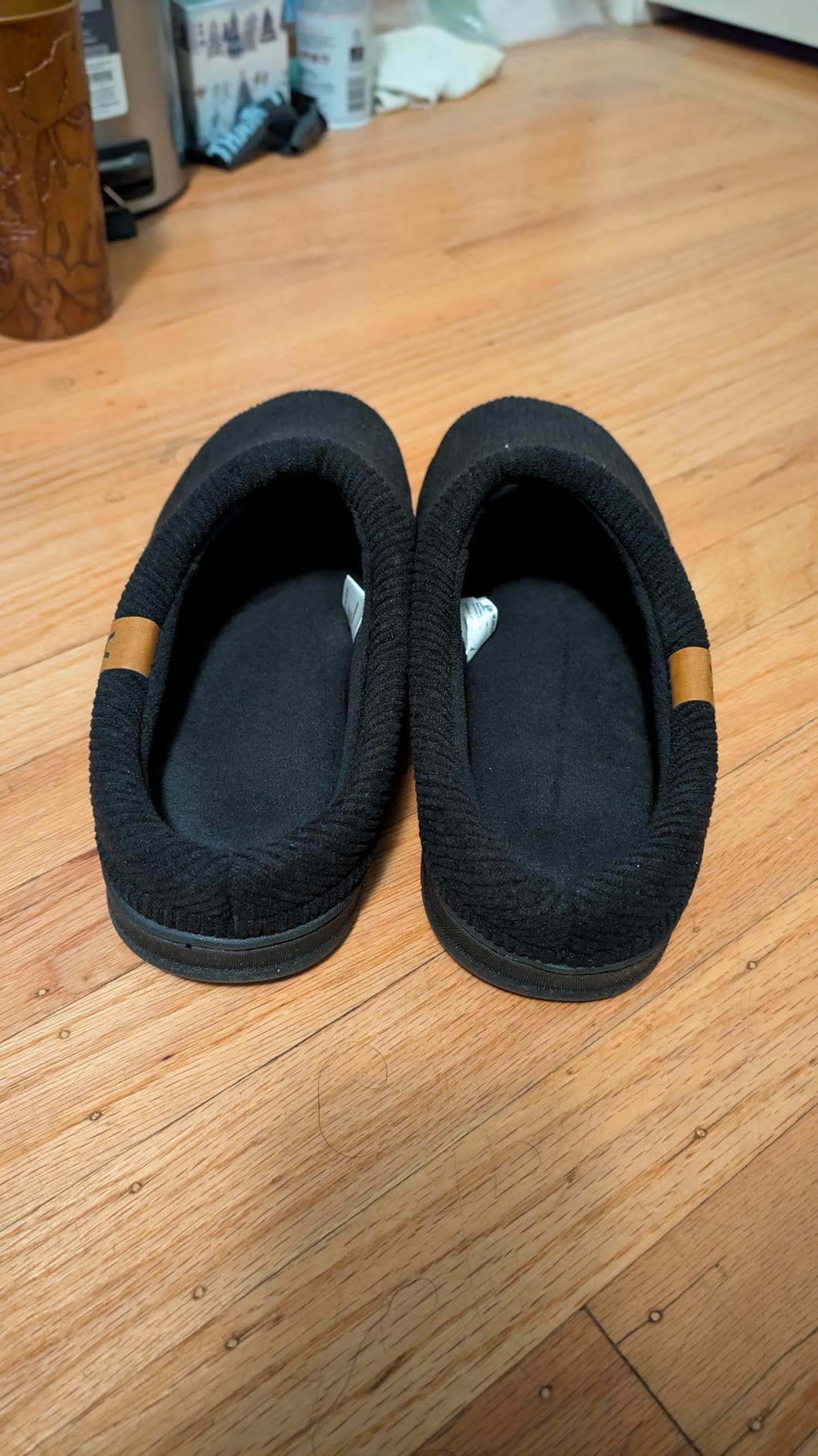VeraCosy Men's Memory Foam Slippers Comfy Durable Moccasin House Shoes | Birthday Gifts, Soft, Slip-on, Supportive, Breathable, Machine-Washable, Indoor Outdoor customer photo 1