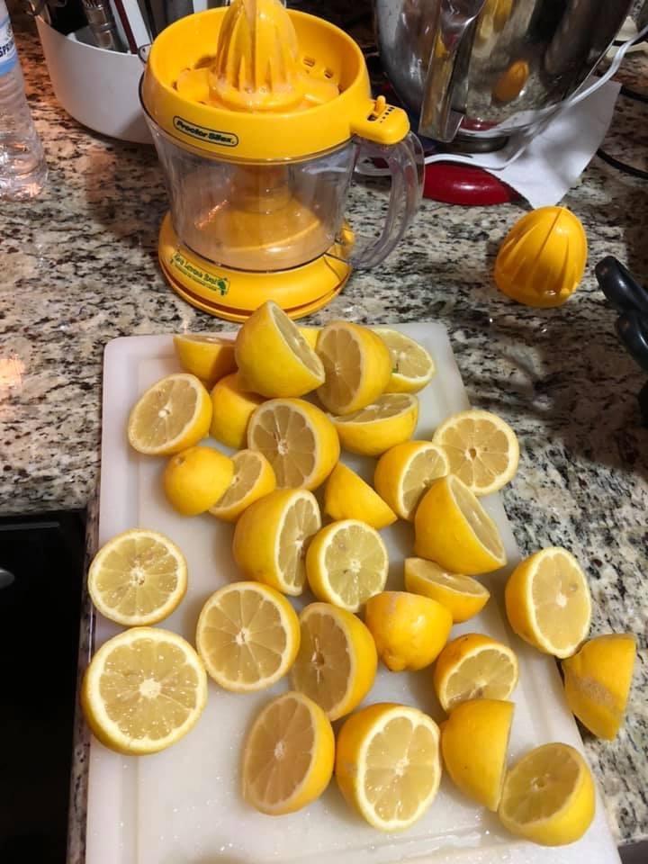 Proctor Silex Alex's Lemonade Stand 34 oz. Electric Citrus Juicer | Pressure Activated | 2 Reamers For Big and Small Fruit | Pulp Control | For Orange, Lemon, Grapefruit Juice | Yellow customer photo 1
