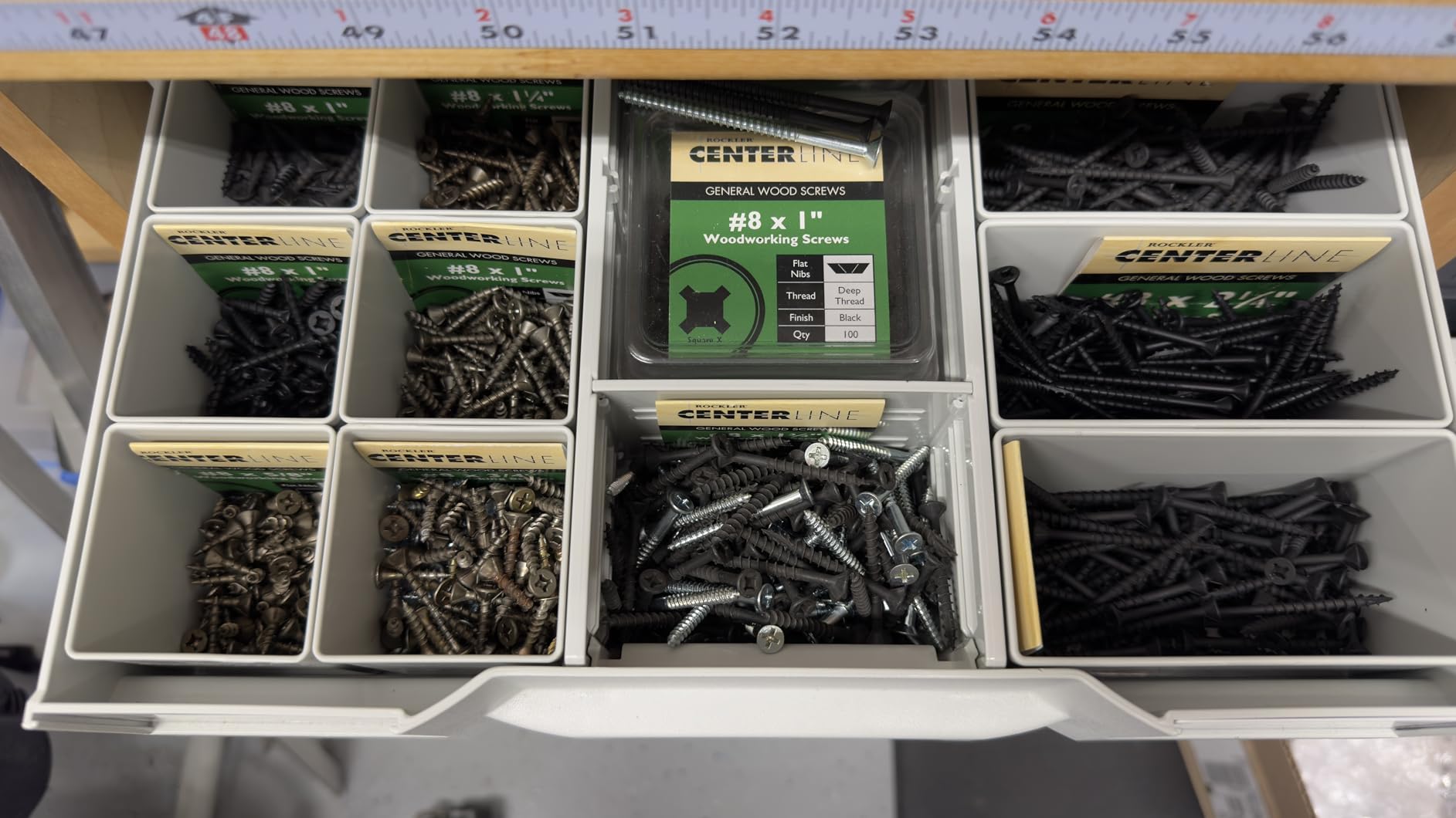 Festool 5777769 Sortainer³ SYS3-SORT/3 M 337 | SYS3-compatible modular drawer unit - includes 6 long dividers, 9 short dividers & label cover customer photo 1