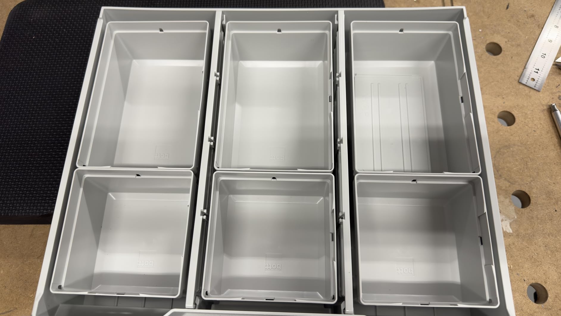 Festool 5777769 Sortainer³ SYS3-SORT/3 M 337 | SYS3-compatible modular drawer unit - includes 6 long dividers, 9 short dividers & label cover customer photo 2