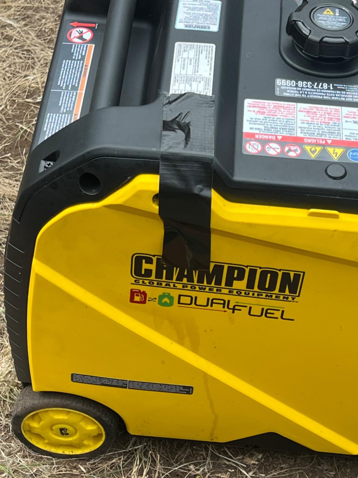 Champion Power Equipment 4500-Watt Electric Start Dual Fuel RV Ready Portable Inverter Generator with Quiet Technology and Free 3-Year Warranty customer photo 1