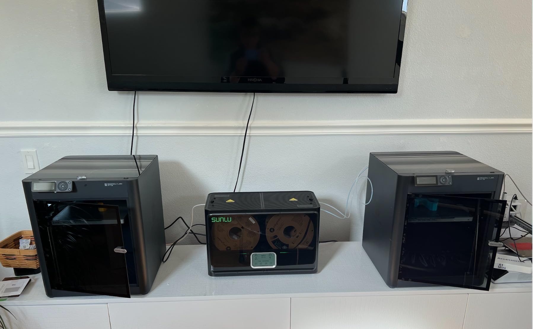 SUNLU S4 3D Printer Filament Dryer, Black | 4 Spools Capacity, 3 Circulation Fans, Filament Dryer, 350W PTC Heater, 70℃ Max Temperature, Intelligent humidity detection customer photo 2