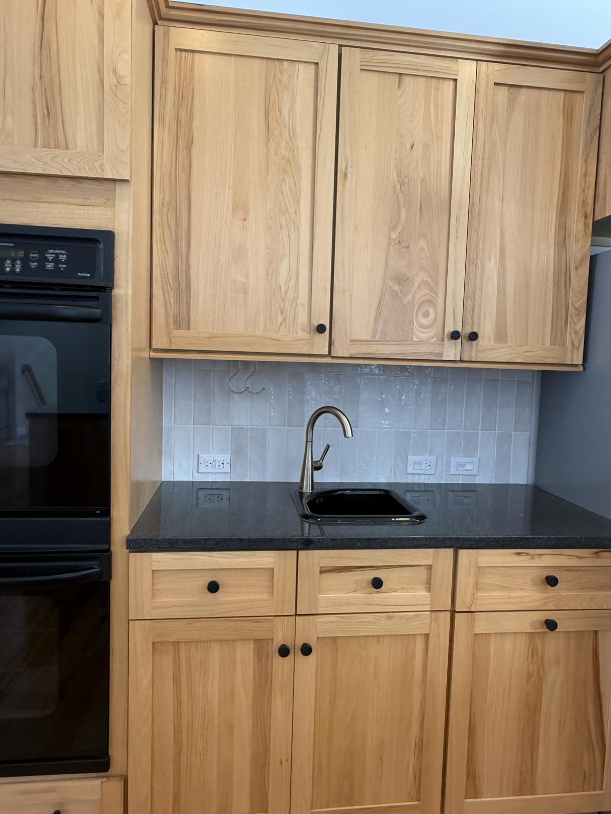 Delta Modern Brushed Nickel Single Hole Bar Sink Faucet, Single Handle Prep Sink Faucet, SpotShield Stainless 14882LF-SP customer photo 2