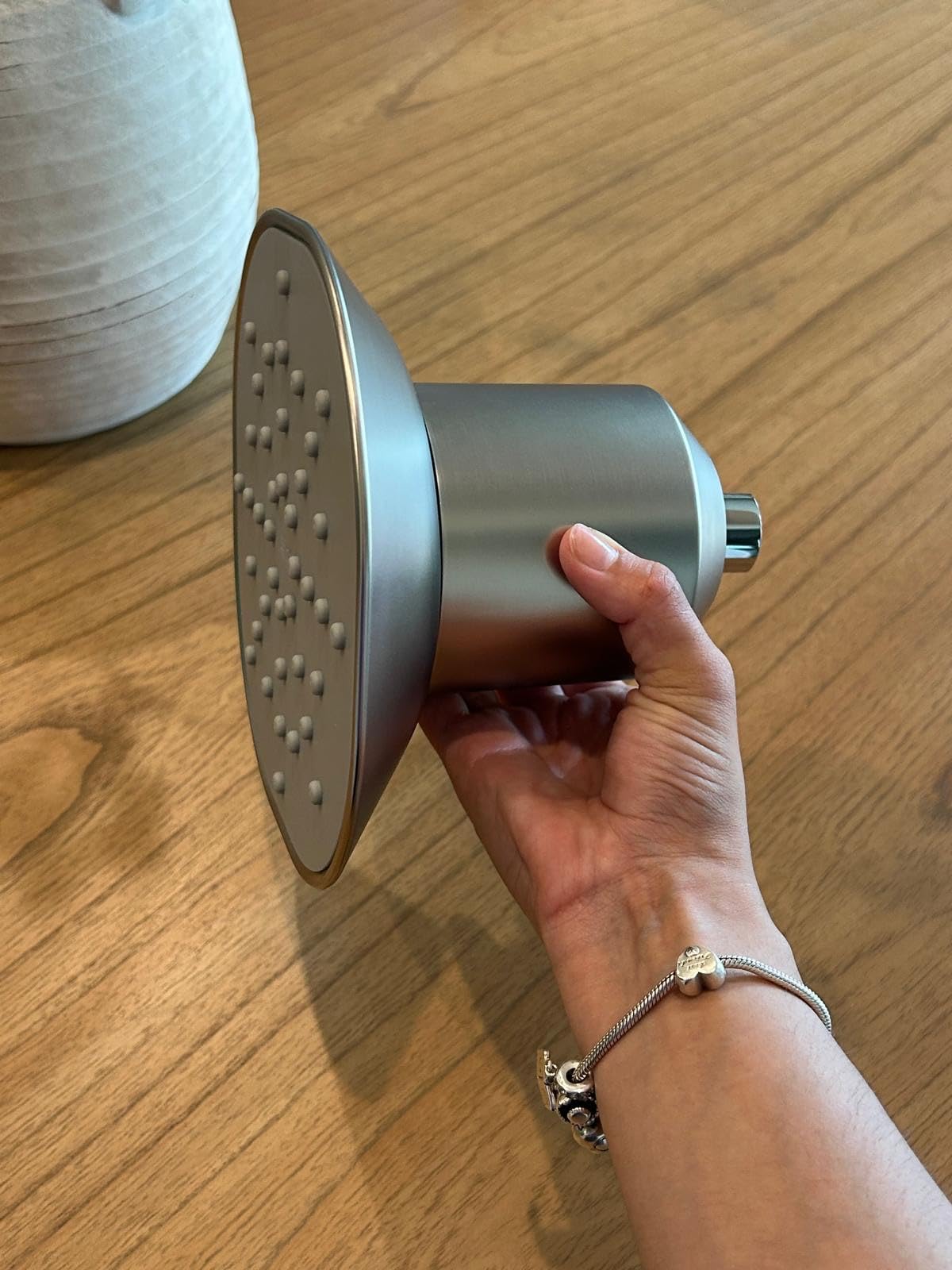 Afina Filtered Shower Head, High Pressure Rainfall (Brushed Nickel) | KDF-55 Shower Filter & Water Filter Showerhead for Hard Water, Reduces Chlorine for Softer Skin & Hair customer photo 1