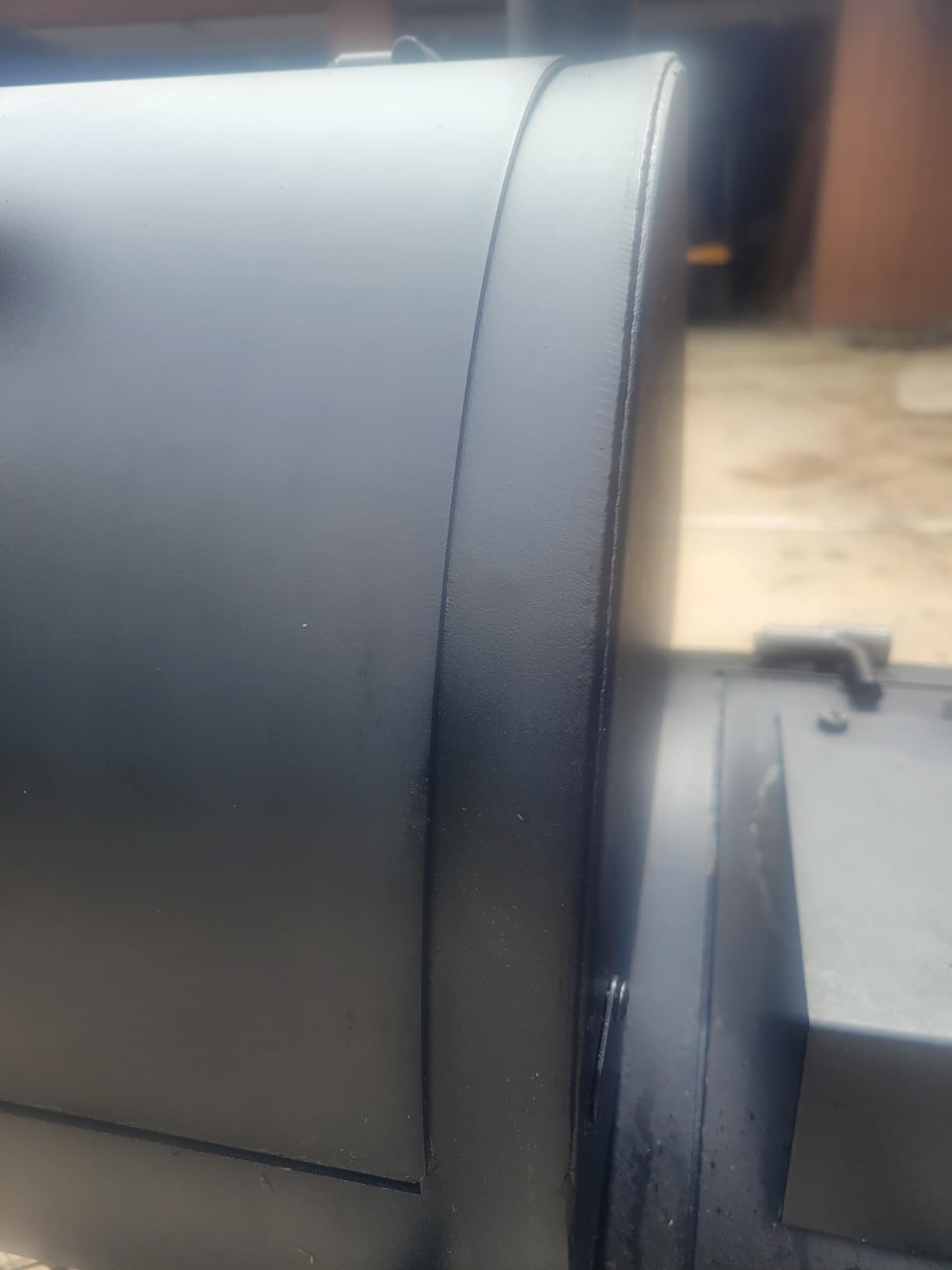 Oklahoma Joe's Highland Offset Reverse Flow Charcoal Smoker and Grill with 1093 sq. in. Cooking Area, Black customer photo 2