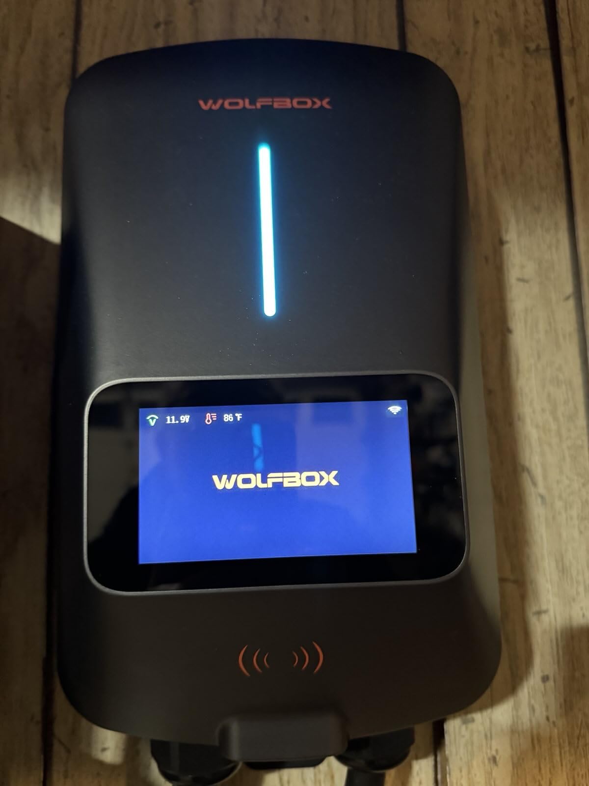 WOLFBOX Level 2 EV Charger 48amp,Hardwired with J1772 Connector,240V(E48) customer photo 1