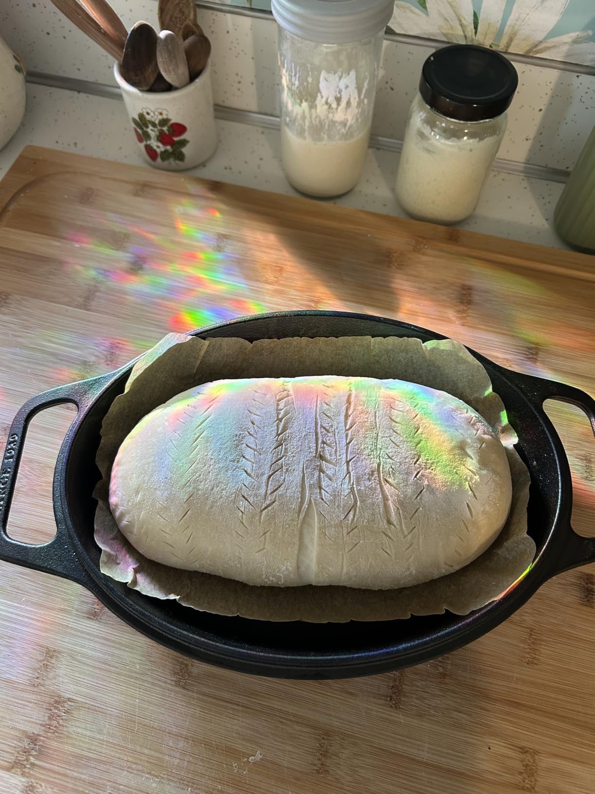 Victoria 6-Quart Cast Iron Oval Dutch Oven, Combination Combo Cooker Pot and Skillet, Bread Baker, Made in Colombia, 2-Piece Set | Combination Combo Cooker Pot and Skillet Lid, Bread Baker, Made in Colombia customer photo 1