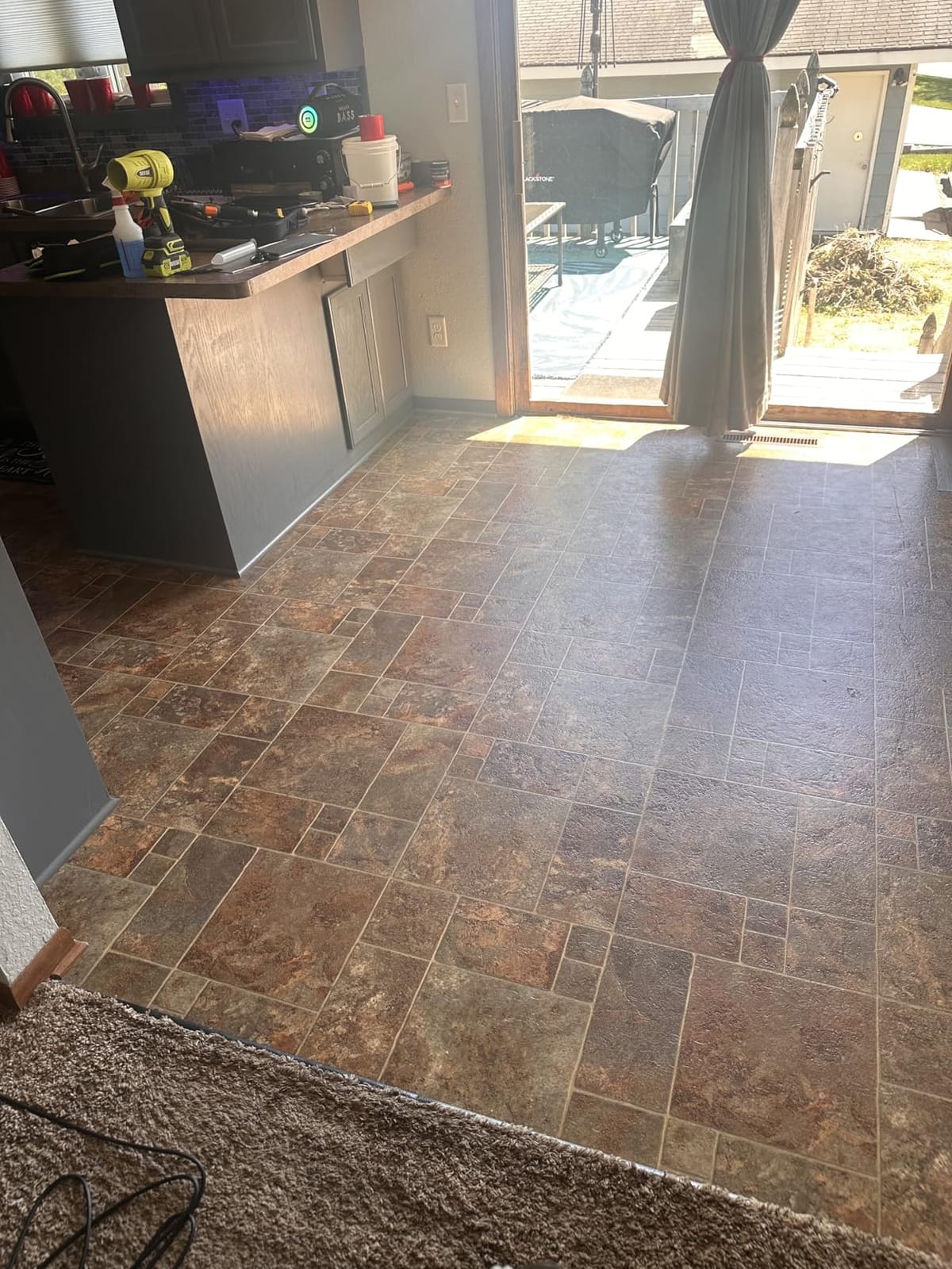 INMOZATA 36 Pack Peel and Stick Floor Tile Waterproof Vinyl Plank Flooring customer photo 2