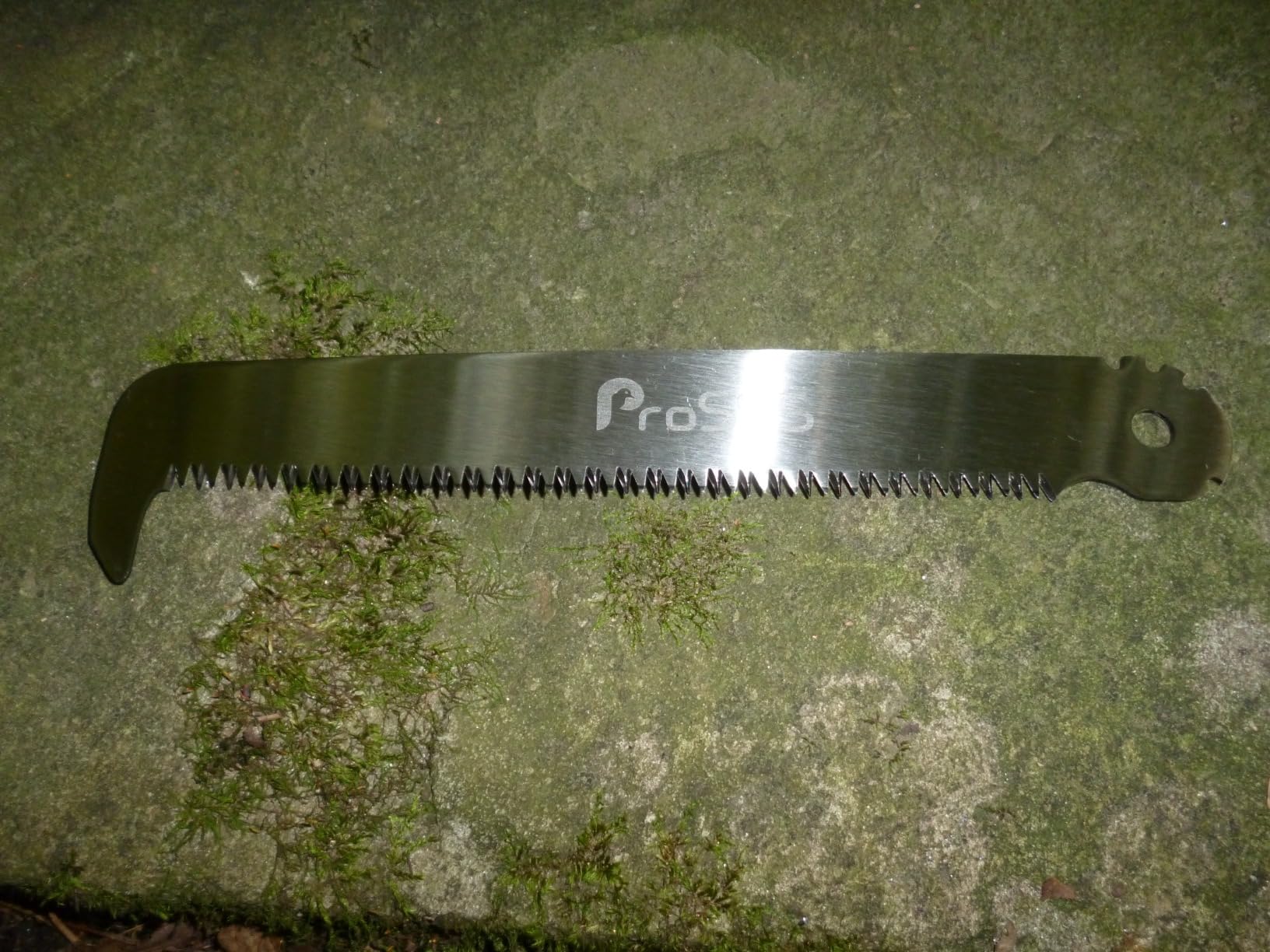 Folding Bone Meat Saw for Hunting, Butchering, Replaceable 65Mn Steel Blade | Spare blade included, 67HRC hardness, three locking angles 120 150 and 180 degrees, triple ground teeth, storage bag customer photo 1