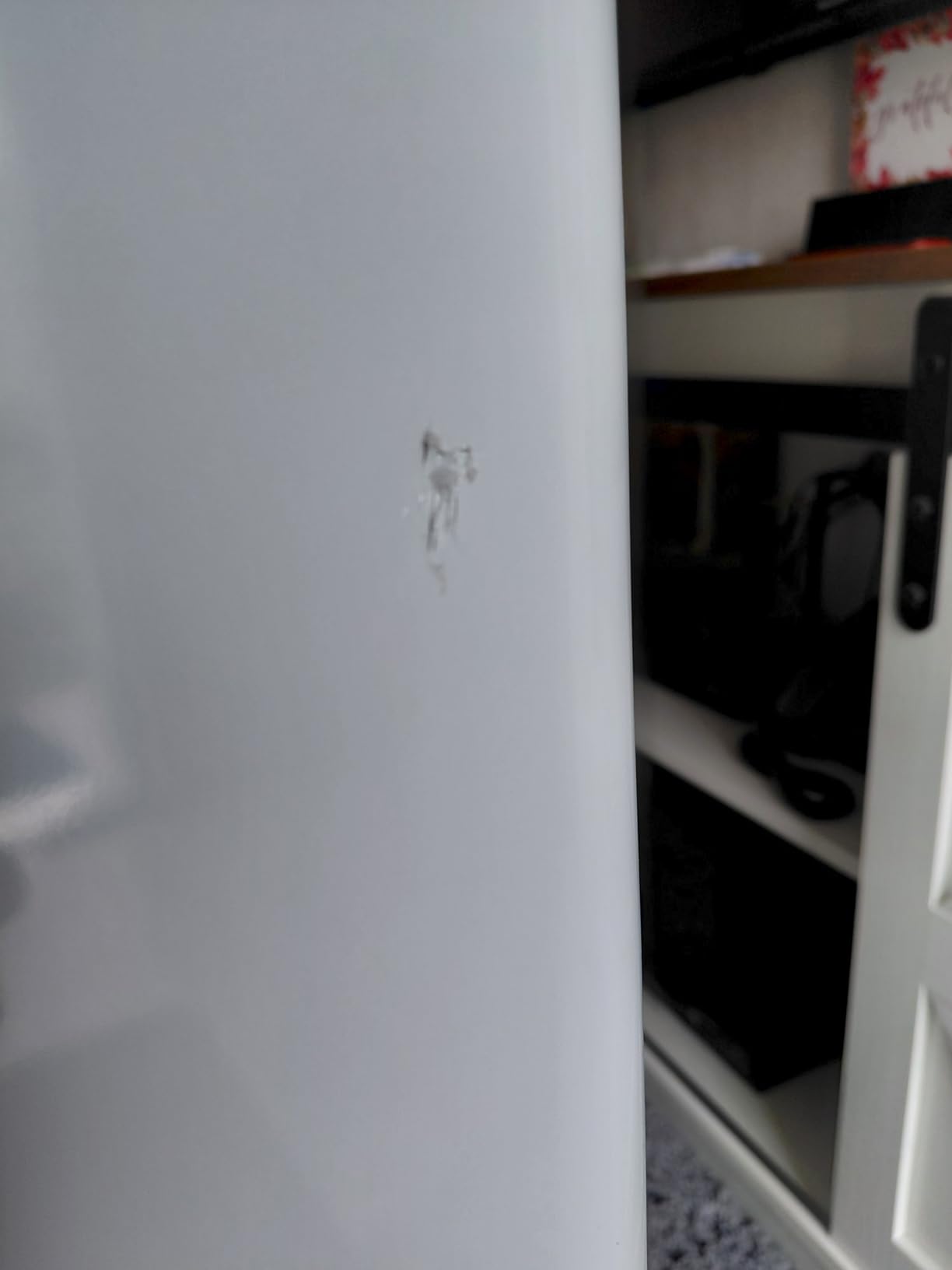 BLACK+DECKER 18 Cu. Ft. French Door Refrigerator, Ice Maker, Stainless Look | Full Size Refrigerator with Bottom Mount Freezer Drawer, Frost Free, ENERGY STAR Certified, Auto Defrost customer photo 1