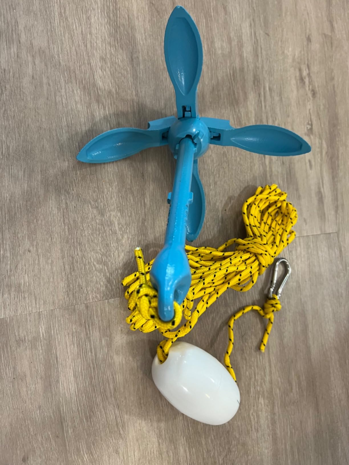 Kayak Anchor Boat Anchor for Kayaks, Canoes, SUP Paddle Boards & Jet Skis, Folding Anchor with 40ft Anchor Tow Rope and Carrying Bag customer photo 1