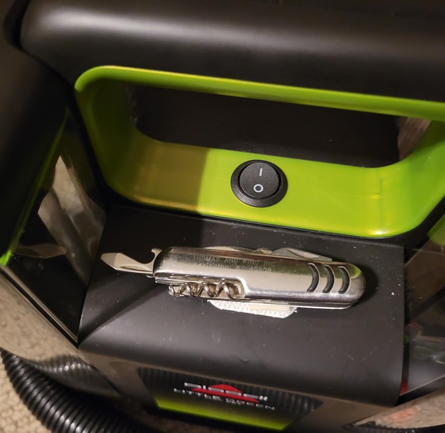 BISSELL Little Green Max Pet SmartMix Carpet Cleaner, 38572 | SmartMix Technology auto-mixes solution; self-cleaning tough stain tool; upholstery & car detailing customer photo 1