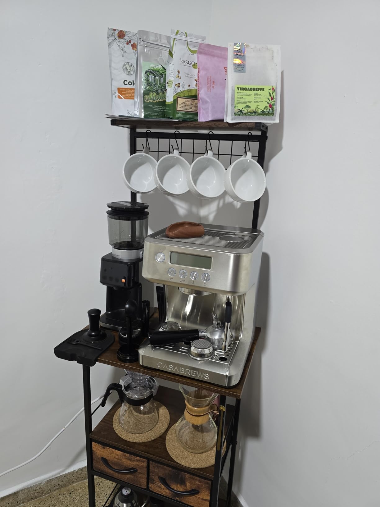 CASABREWS Ultra Espresso Machine with Steam Wand | LCD Display, Custom Brew Temp, 20-Bar Italian Pump customer photo 1