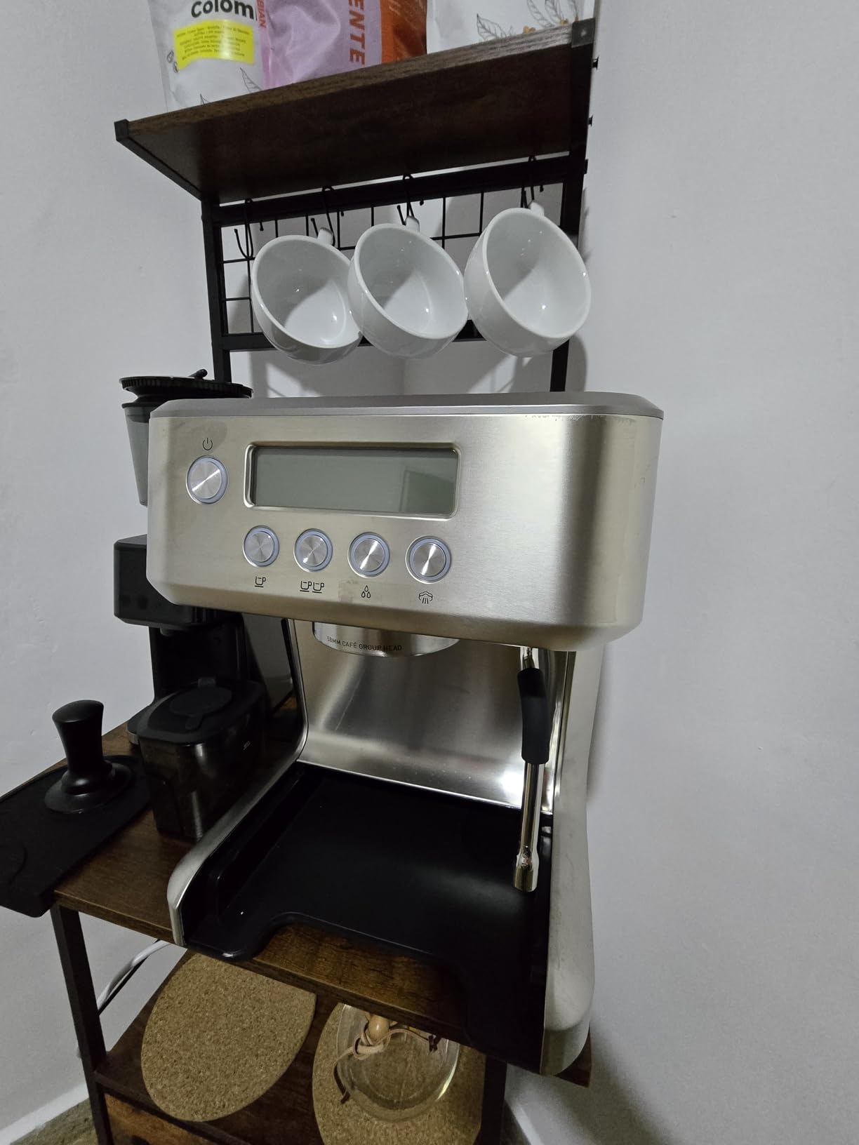 CASABREWS Ultra Espresso Machine with Steam Wand | LCD Display, Custom Brew Temp, 20-Bar Italian Pump customer photo 2