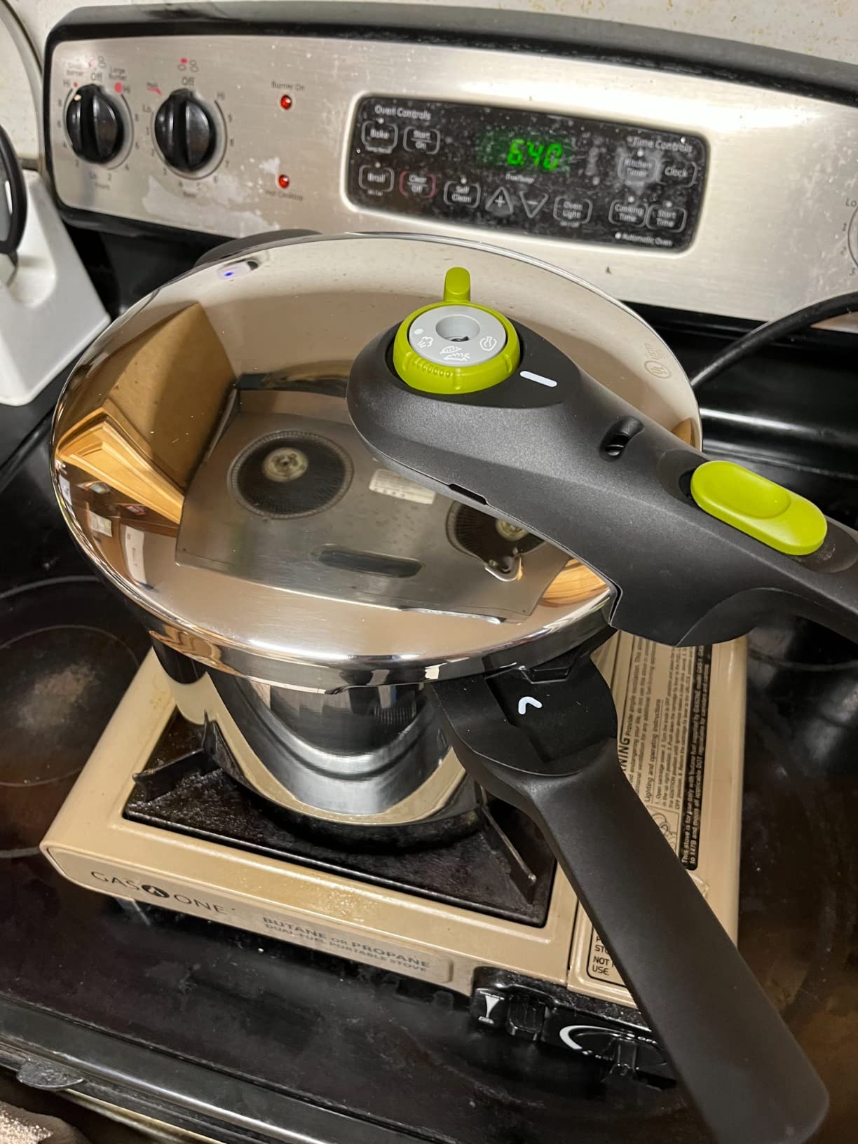T-Fal Secure Trendy Stainless Steel Pressure Cooker, 8.5 qt, Induction customer photo 1