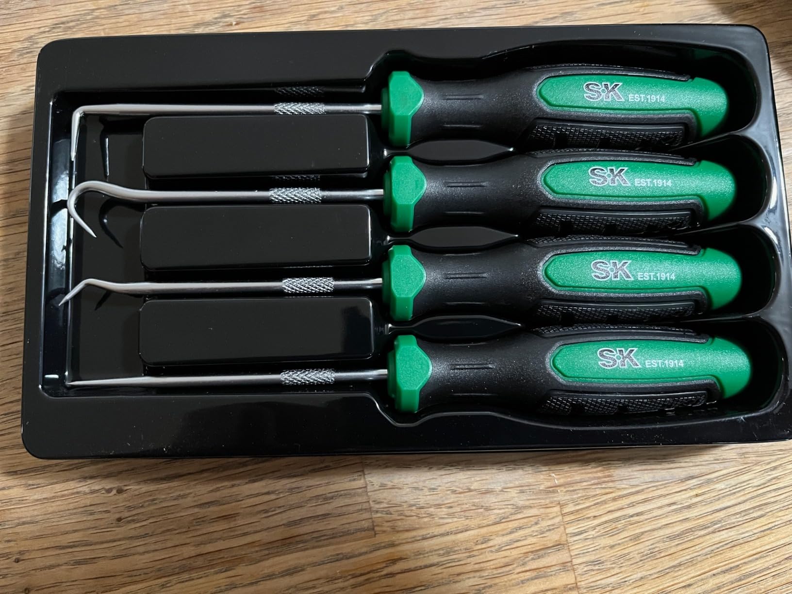 SK 4-Piece Hook and Pick Set, Straight Pick, Offset Pick, 90 Degree Pick and Hook customer photo 1