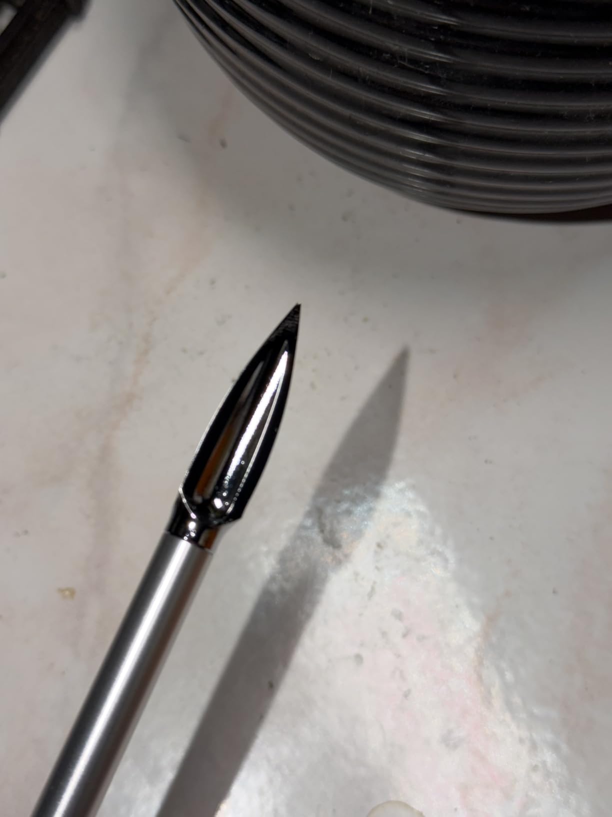 Ice Pick, Ice Pick for Breaking Ice, for Kitchen, Bars, Bartender, Ice Carving Tool, Ice Chipper, Hardened Stainless Steel Blade Head customer photo 1