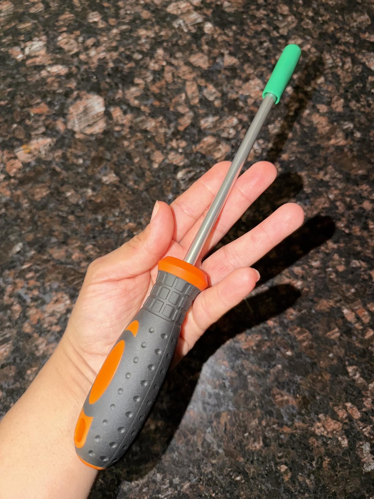Ice Pick, Ice Pick for Breaking Ice, for Kitchen, Bars, Bartender, Ice Carving Tool, Ice Chipper, Hardened Stainless Steel Blade Head customer photo 2