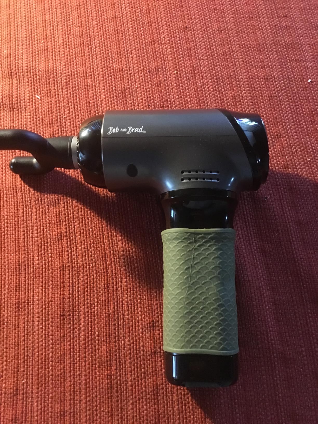 BOB AND BRAD T2 Pro Deep Tissue Massage Gun with Heat & Cold, Percussion | Professional Percussion Massager for Athletes and Runners, Portable Muscle Recovery for Back, Legs and Full-Body Use, FSA-HSA customer photo 1