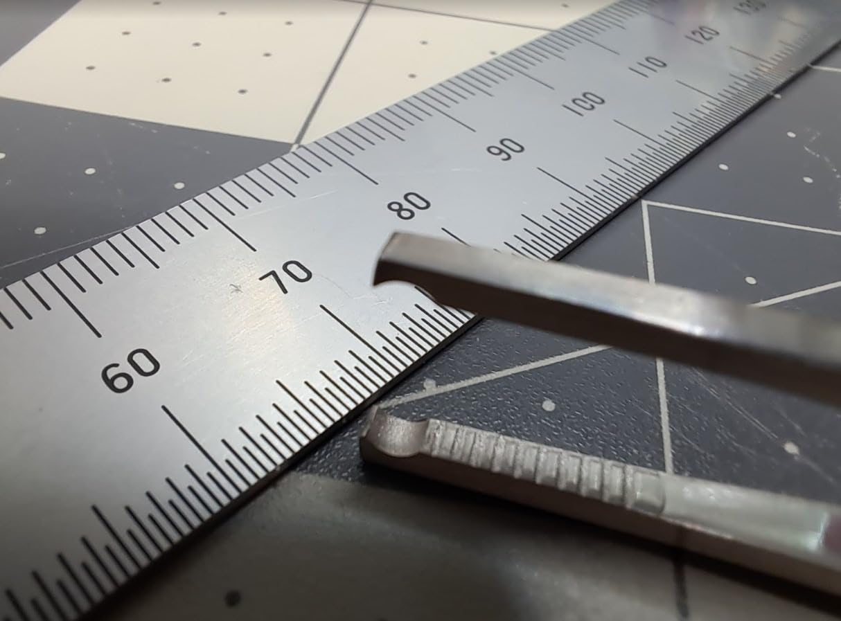 Summit Doorware Lock Pinning Tweezers - Grooved Tip for Easy Pin Loading | Stainless Steel Rekeying Tweezers for Lock Repinning Padlock Disassembl Rekey Kits and DIY Locksmith Projects Precision Tool customer photo 1