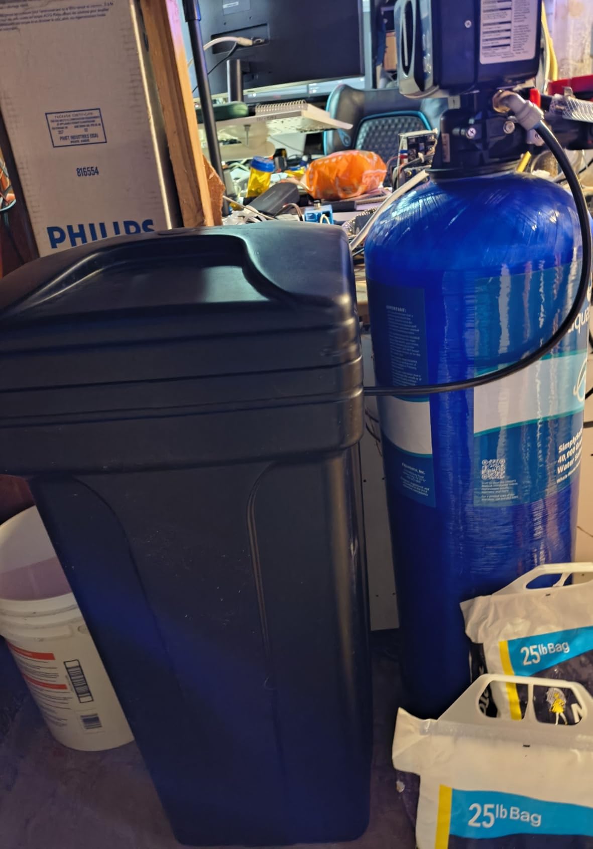 Aquasana SimplySoft Whole House Water Softener | 60K Grain | WH-SF60-BASE | Hard Water Reduction | 16.6 GPM | Metered Regeneration | Salt-Saving Efficiency | Base Tank & Cabinet | 5/10-Year Warranty customer photo 2