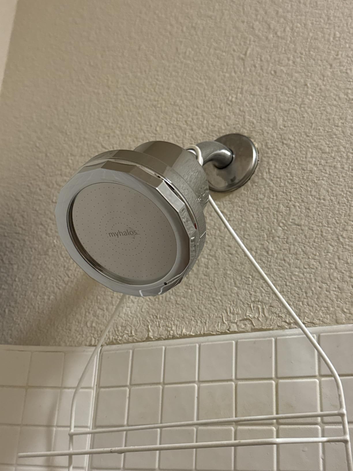 MyHalos Filtered Shower Head, Shower Head Filter for Hard Water (Chrome) | High Pressure, Removes Chlorine & Heavy Metals, Water Softener, Filter Shower Head, Water Filter, Filtro Para Ducha De Baño customer photo 1
