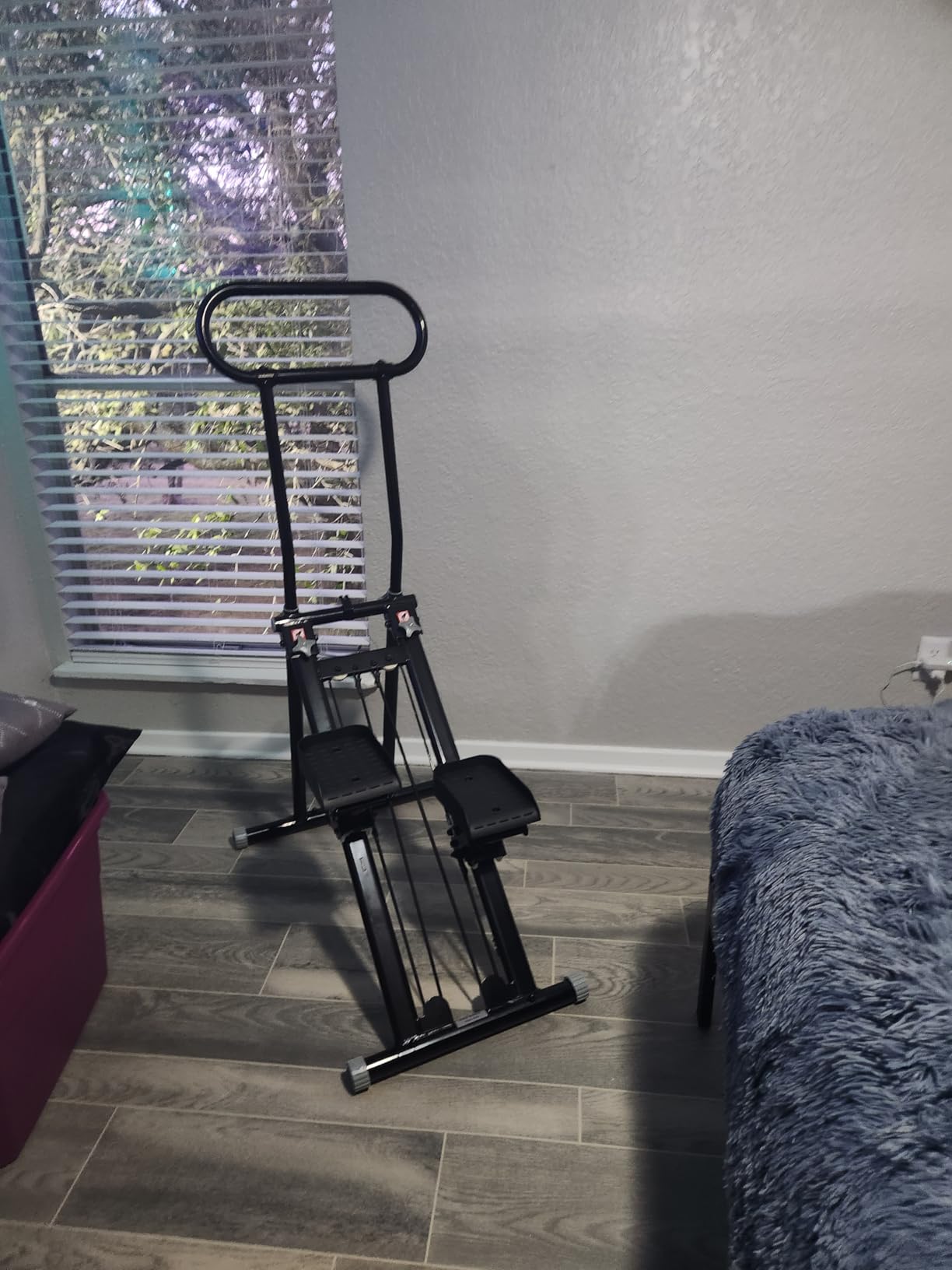 HXD-ERGO Stair Stepper for Home with Adjustable Resistance for Full Body | 6-Level Resistance & 3 Height Handlebar, 300lbs Capacity, For Home Workout, Folding Stair Climber Cardio Exercise Machine customer photo 2