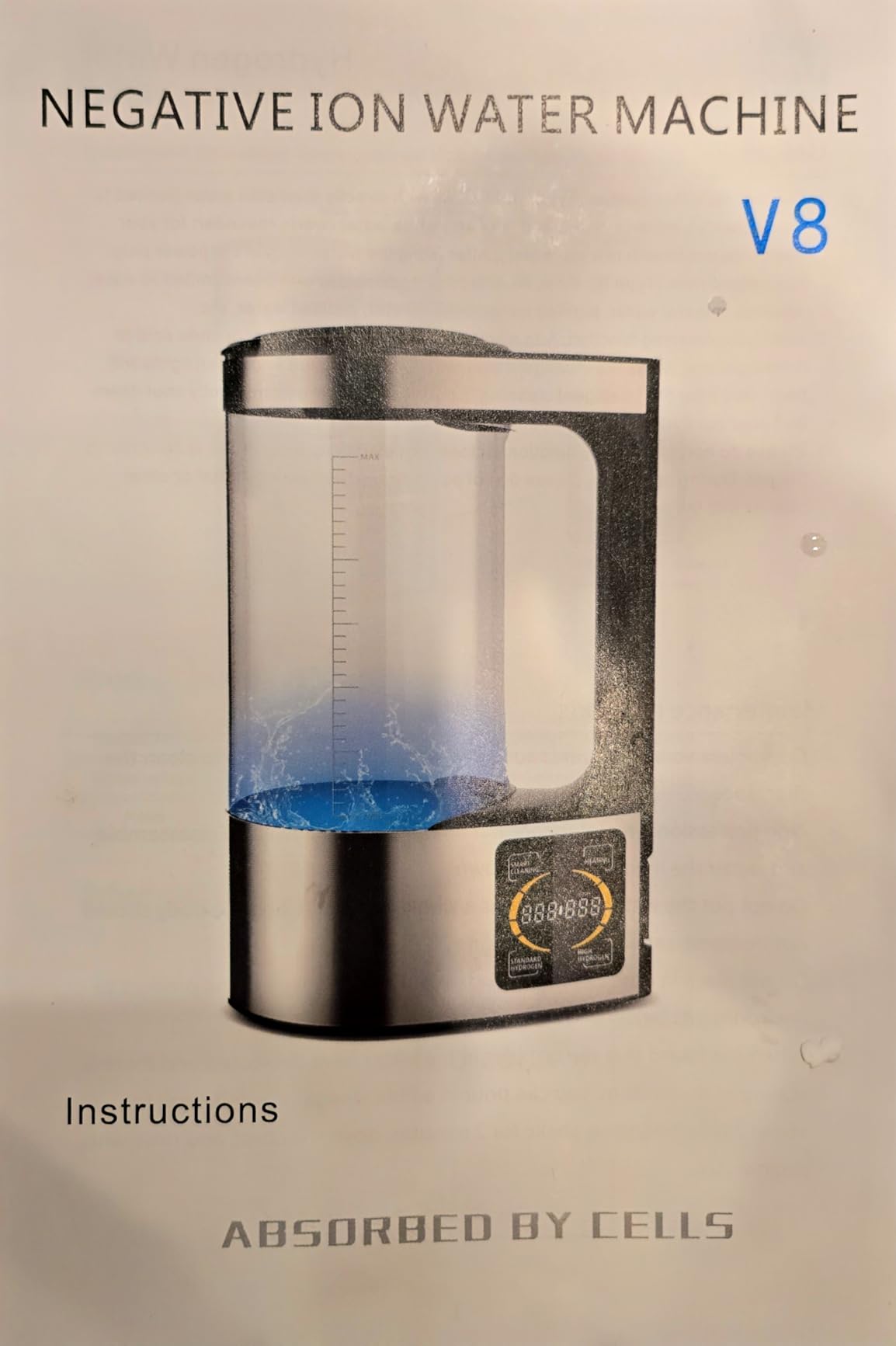 HydroPitcher | 68 Oz Hydrogen Water Pitcher - BPA Free Rich Hydrogen Water Generator - Electrolysis Jug with SPE/PEM Technology Hydrogen Water Machine | Chlorine Free Large Hydrogen Water Bottle customer photo 2